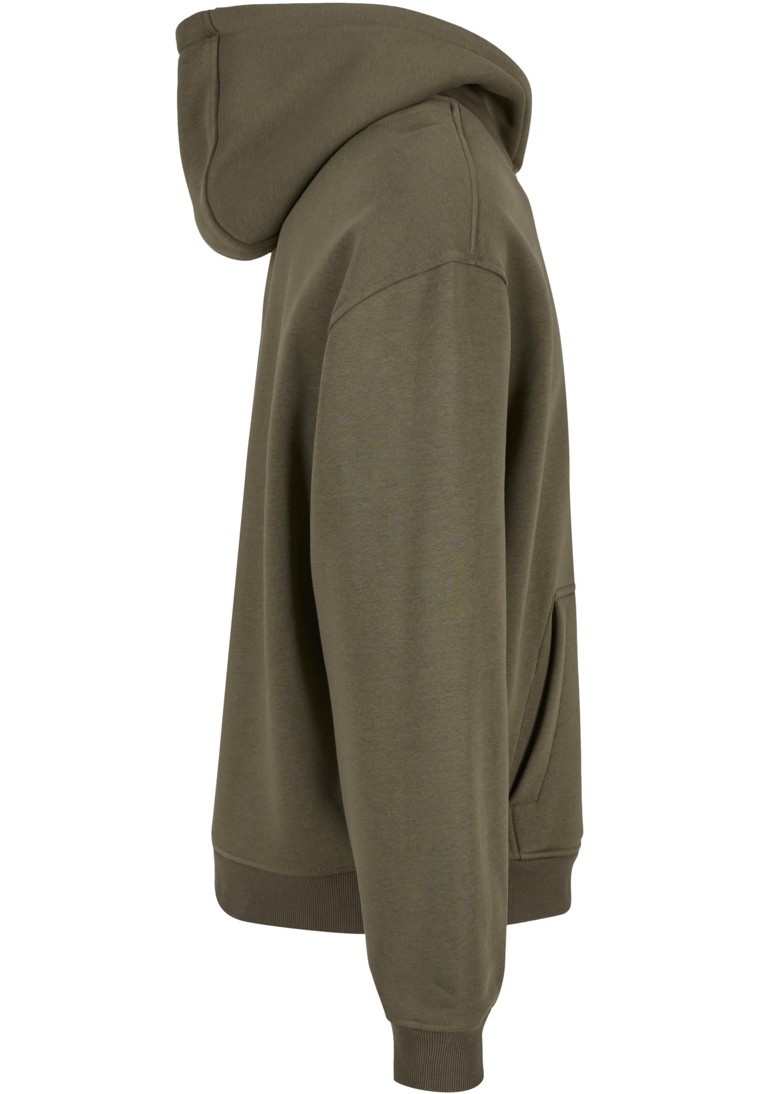 Oversized Zip Hoody olive | olive