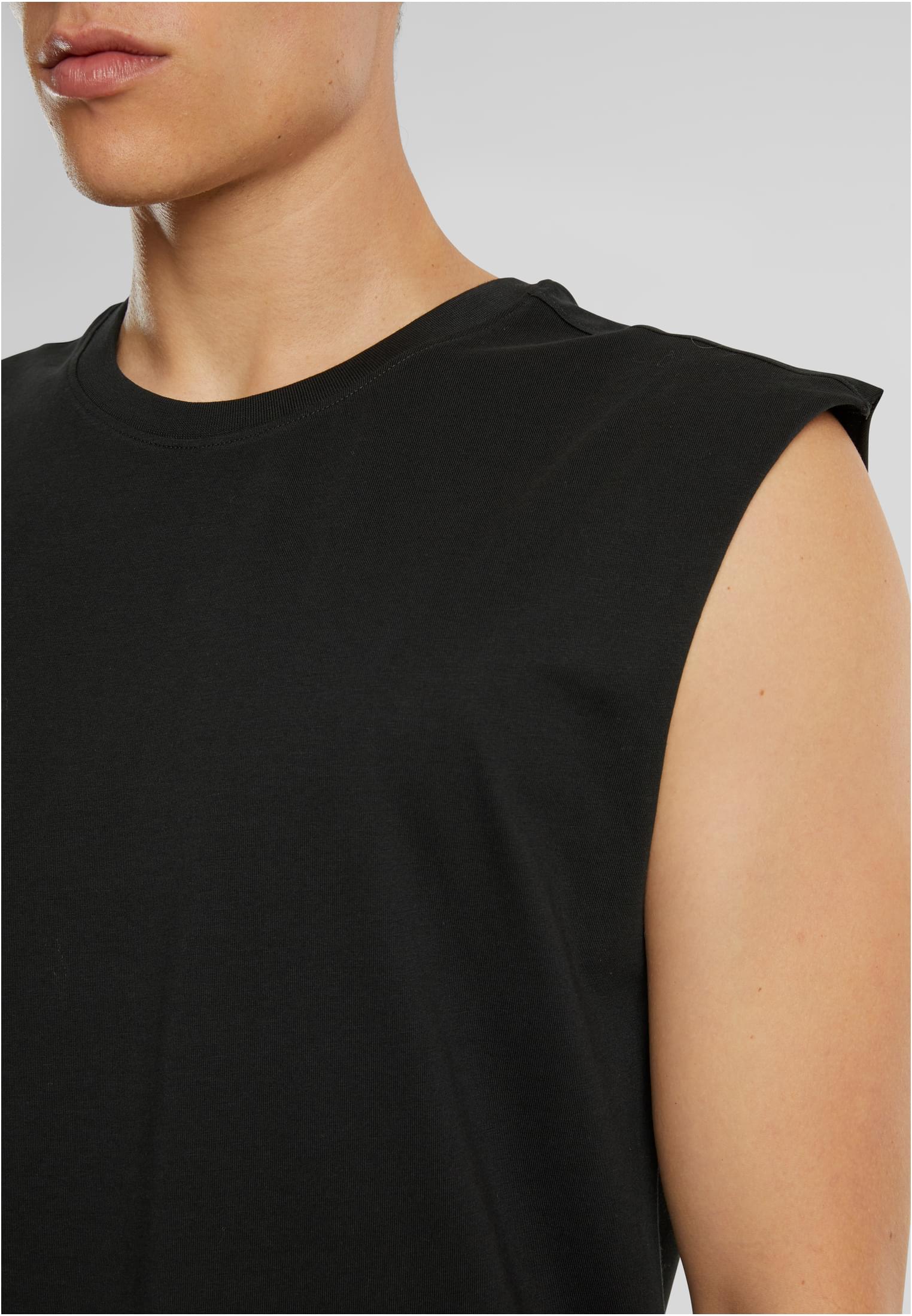Sleeveless Tee black | black