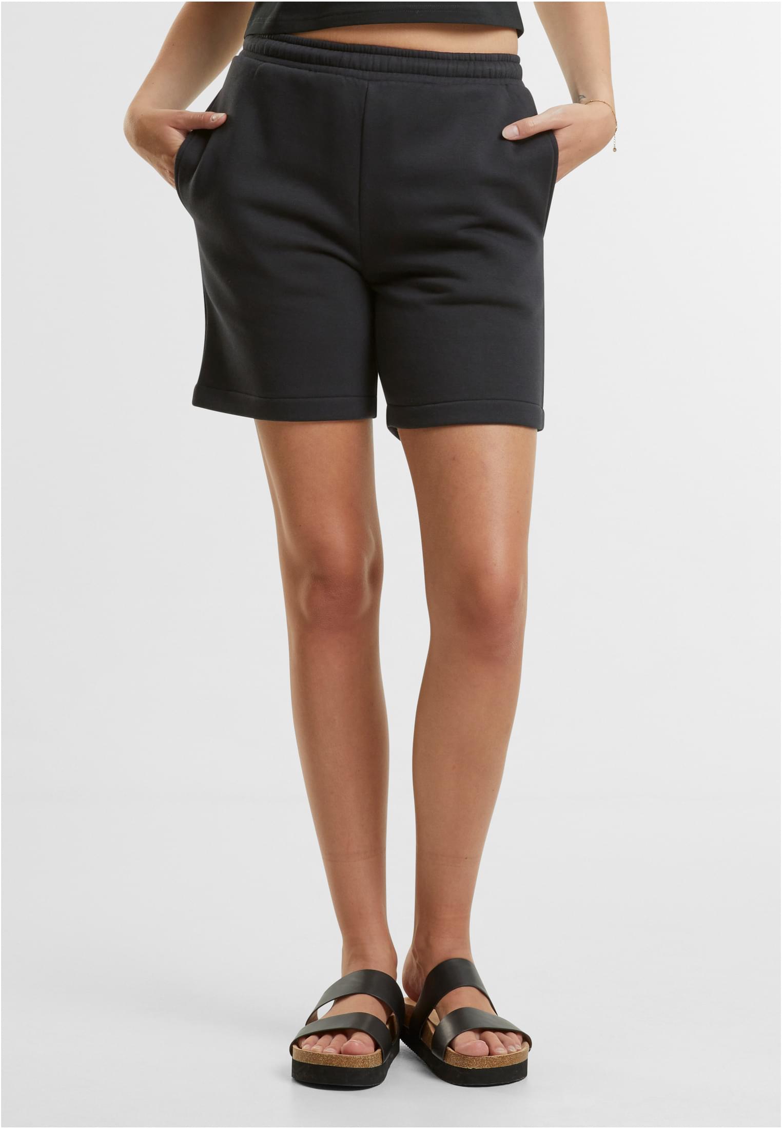 Regular Fit Sweat Shorts black | black