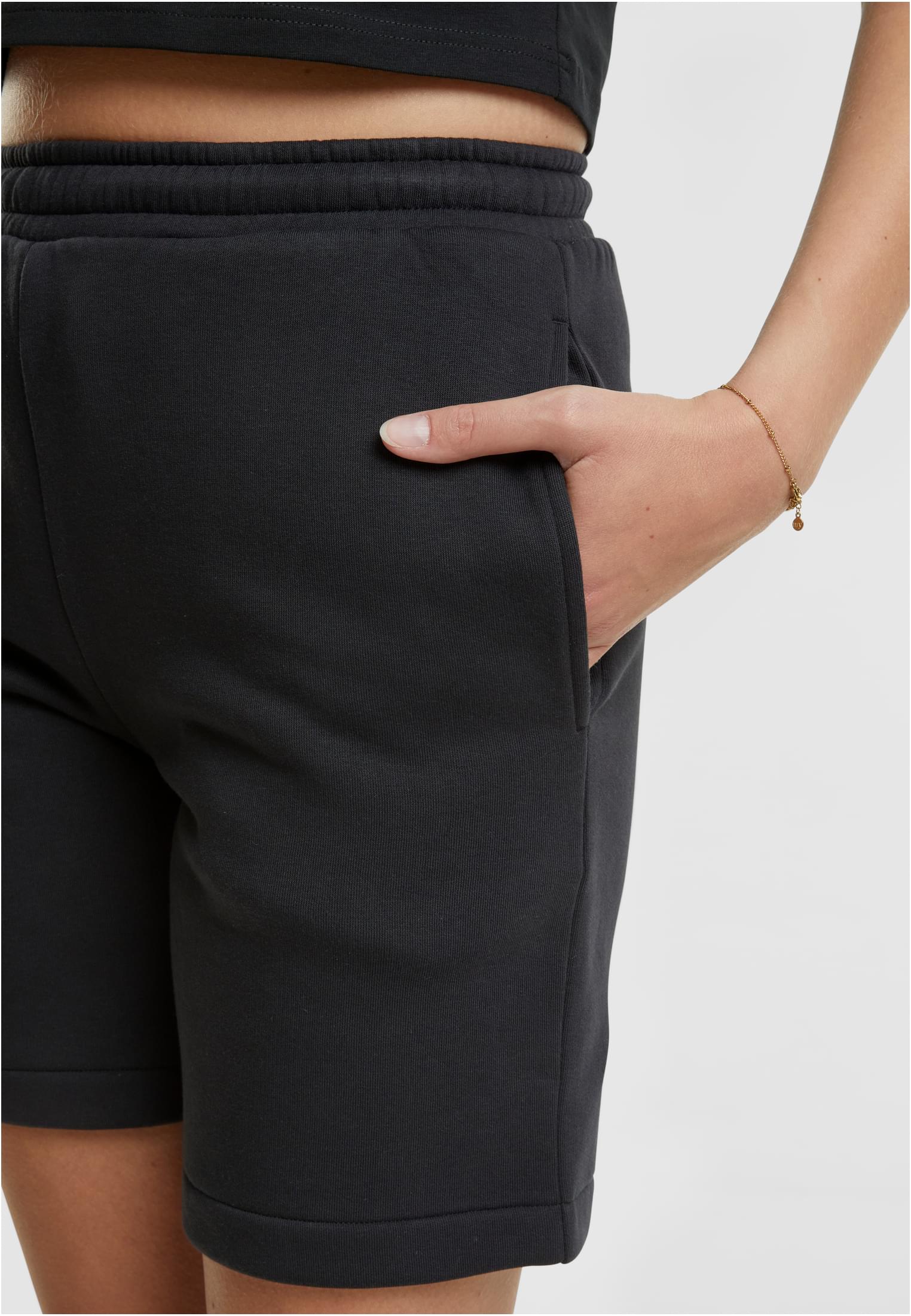 Regular Fit Sweat Shorts black | black
