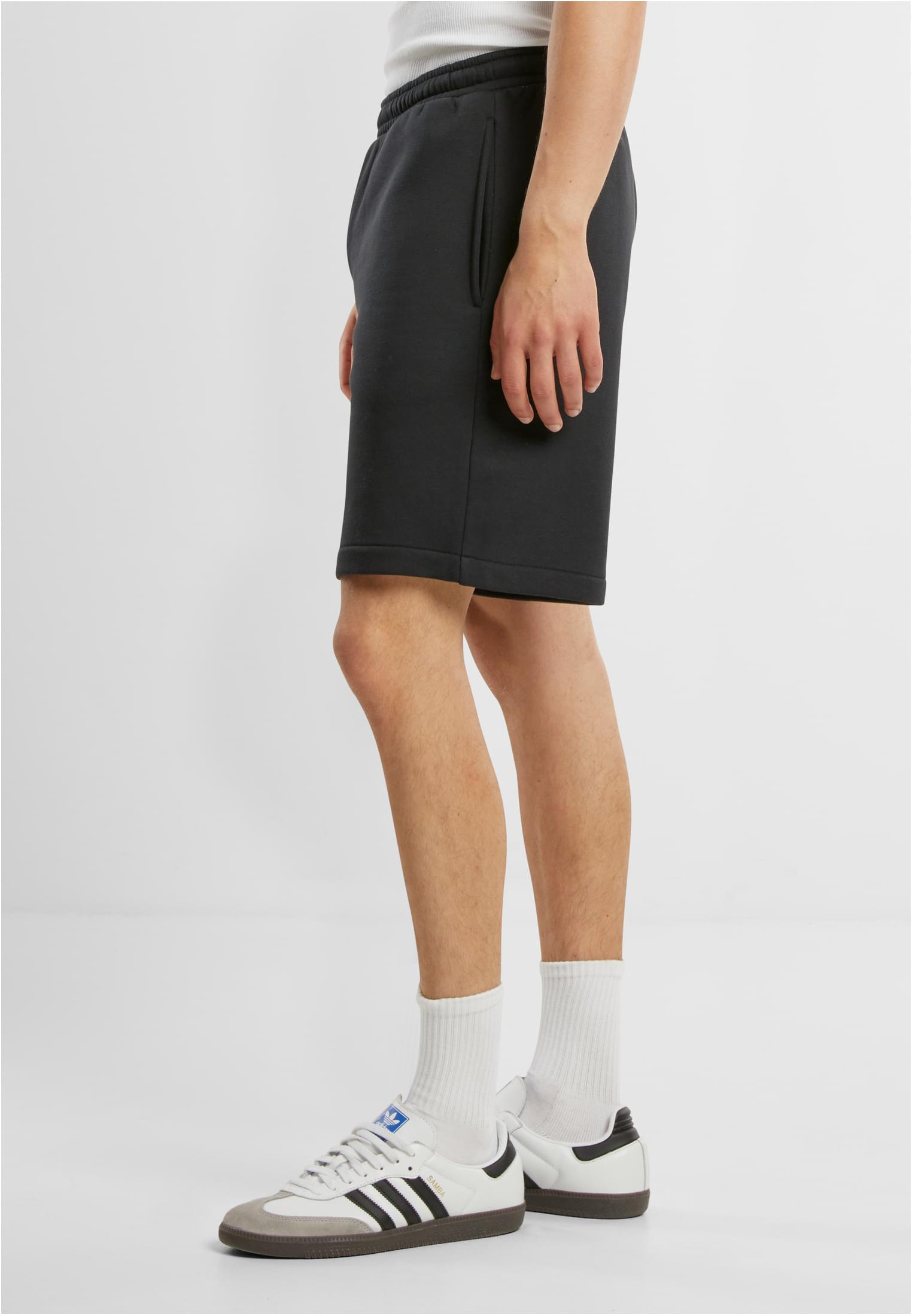 Regular Fit Sweat Shorts black | black