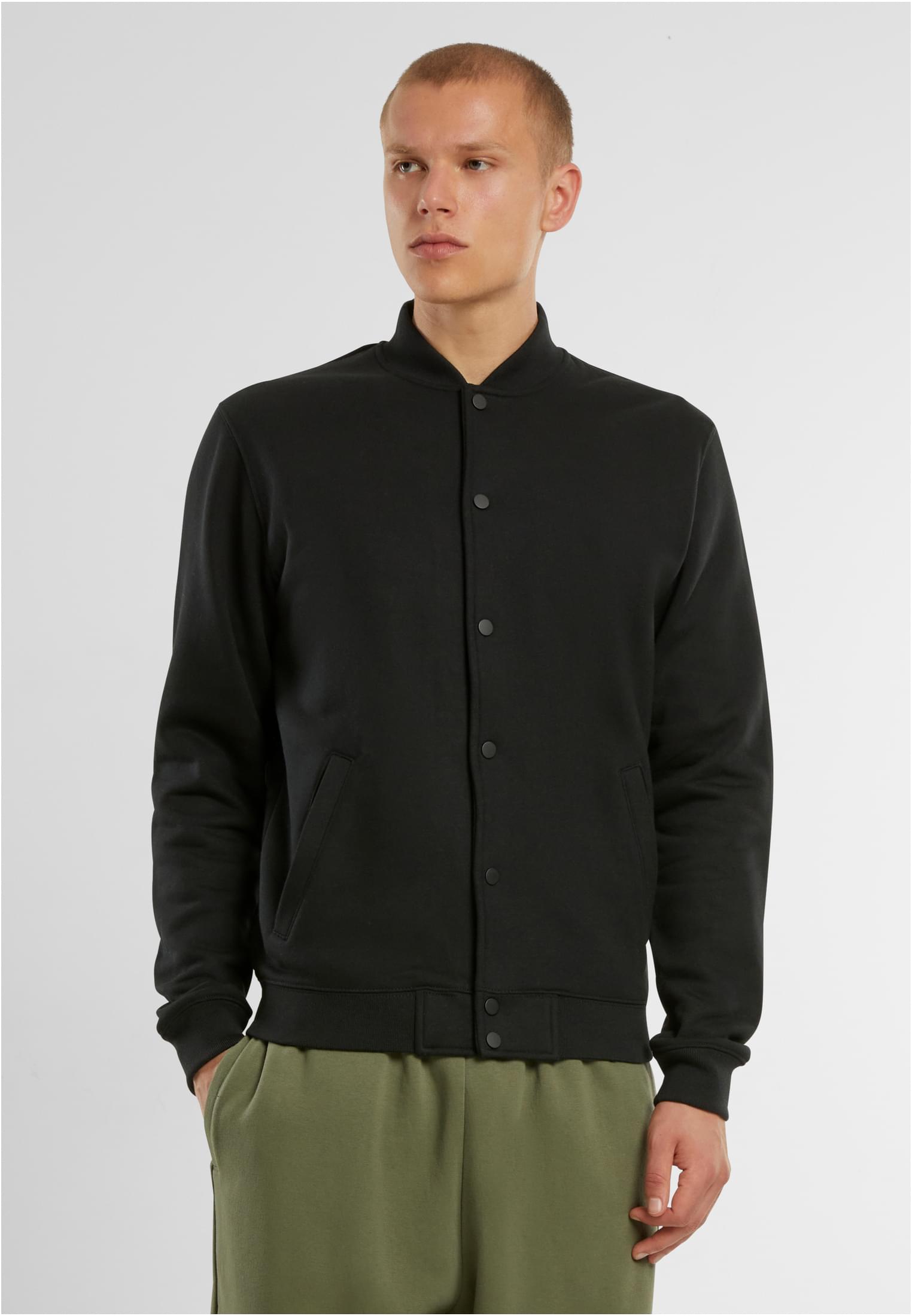 College Jacket black | black