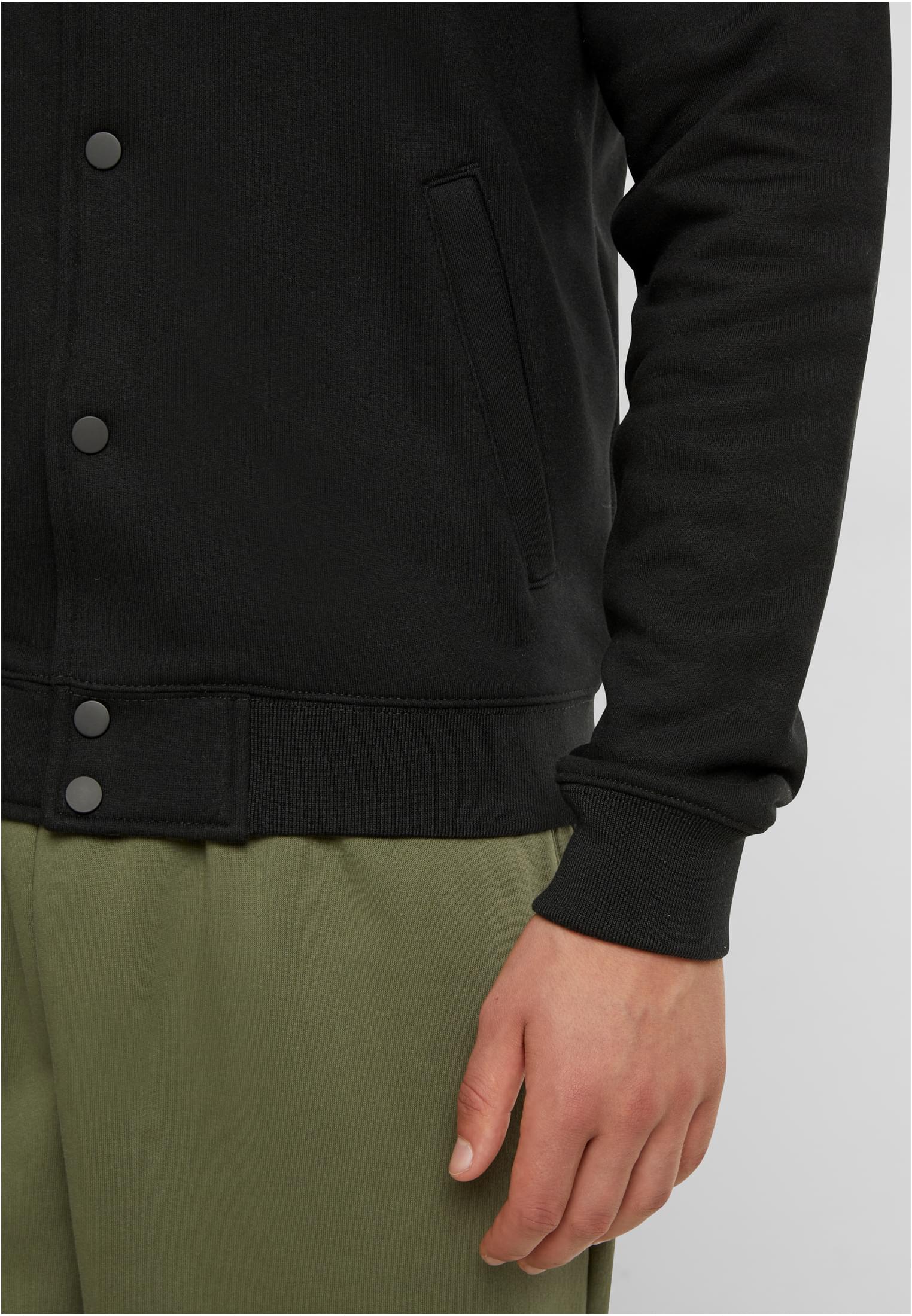 College Jacket black | black