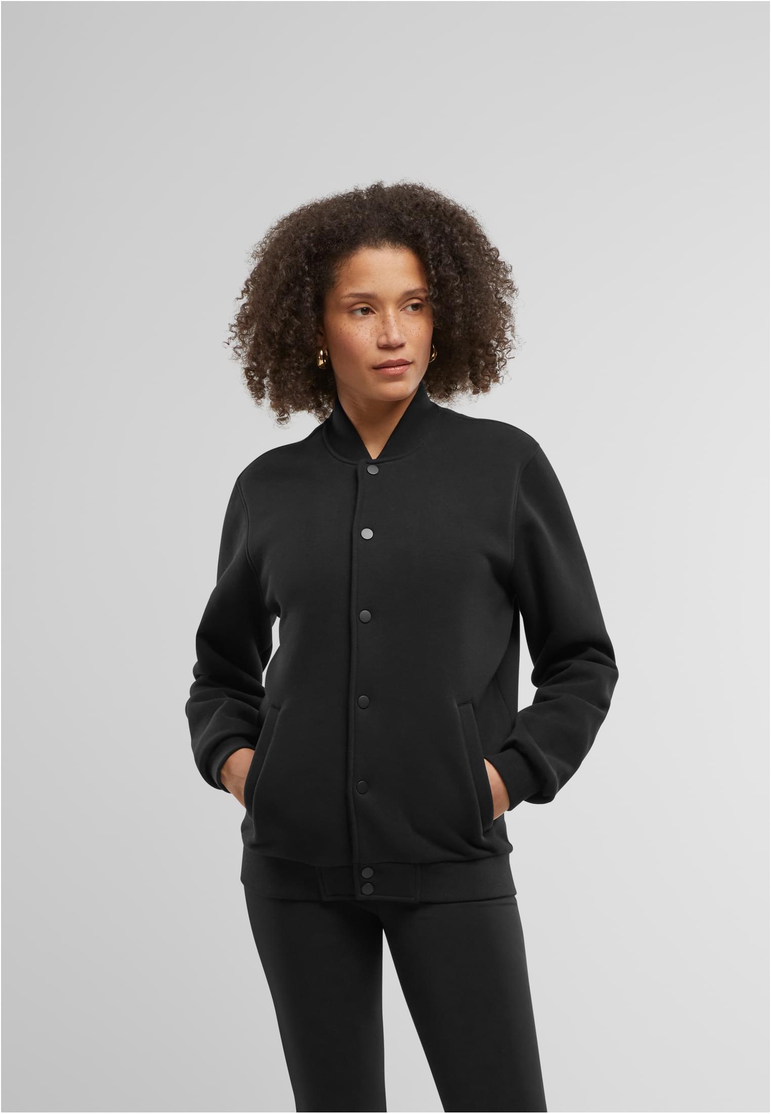 College Jacket black | black