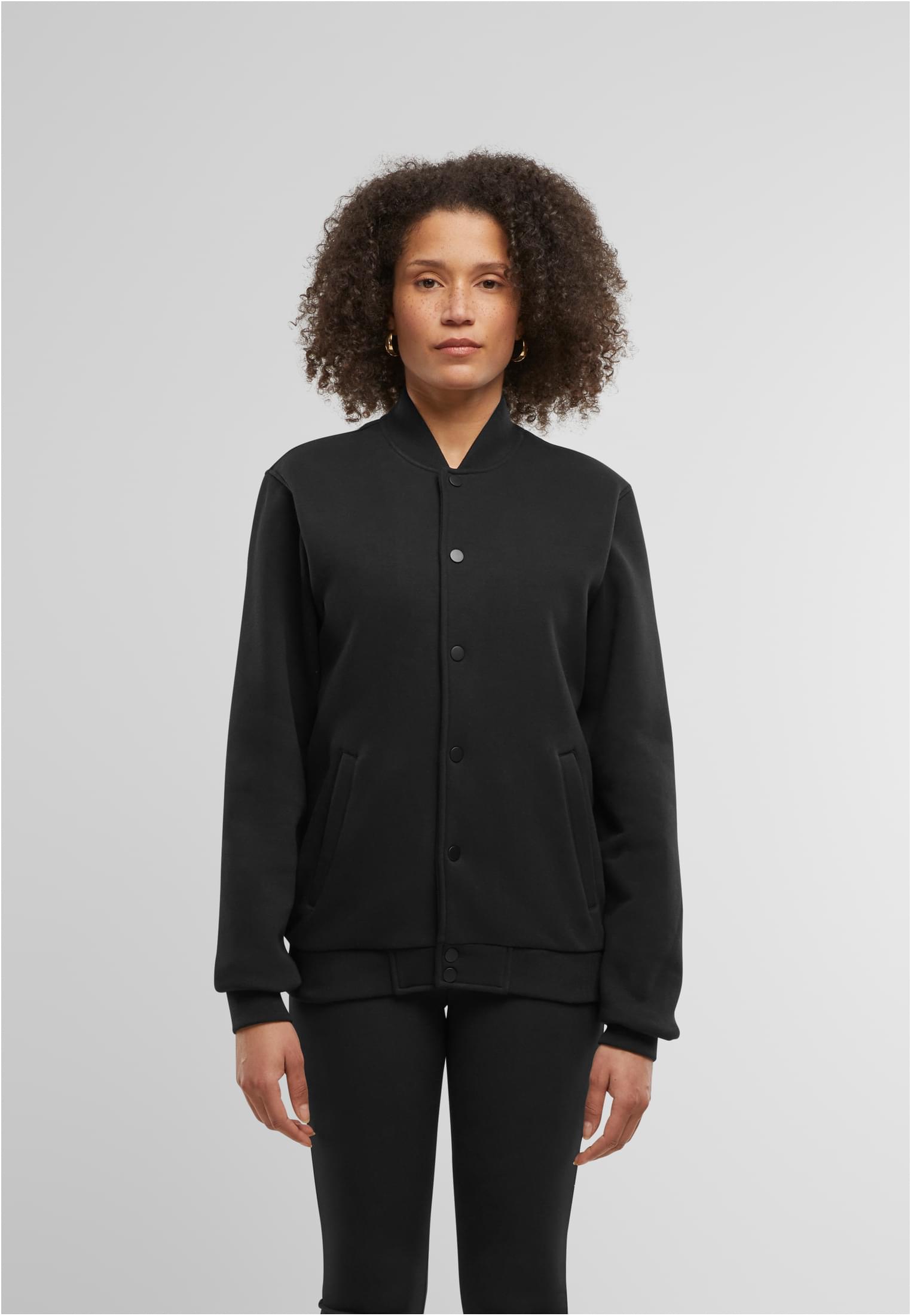 College Jacket black | black