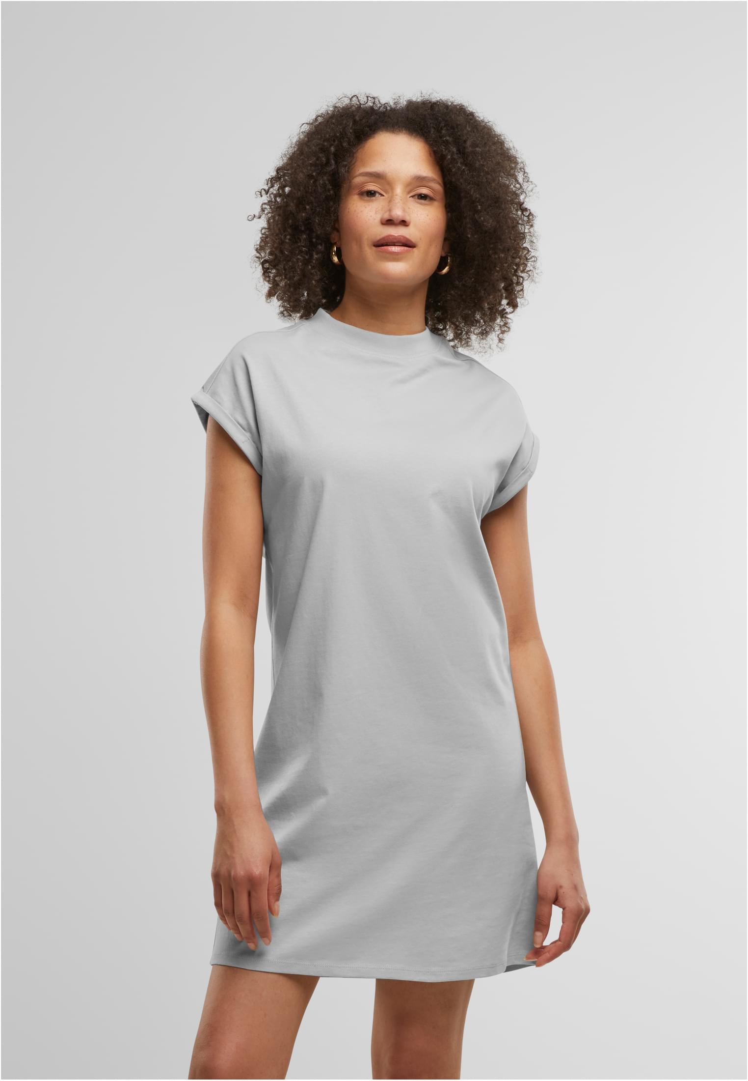 Ladies Extended Shoulder Dress lightasphalt | lightasphalt