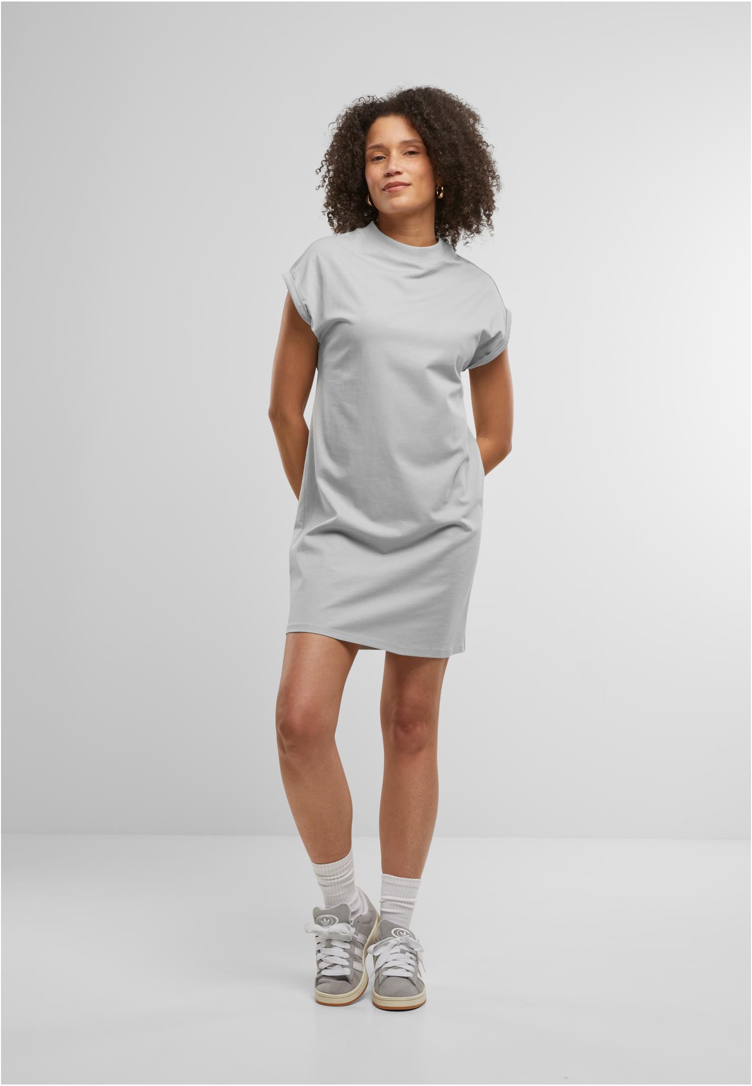 Ladies Extended Shoulder Dress lightasphalt | lightasphalt