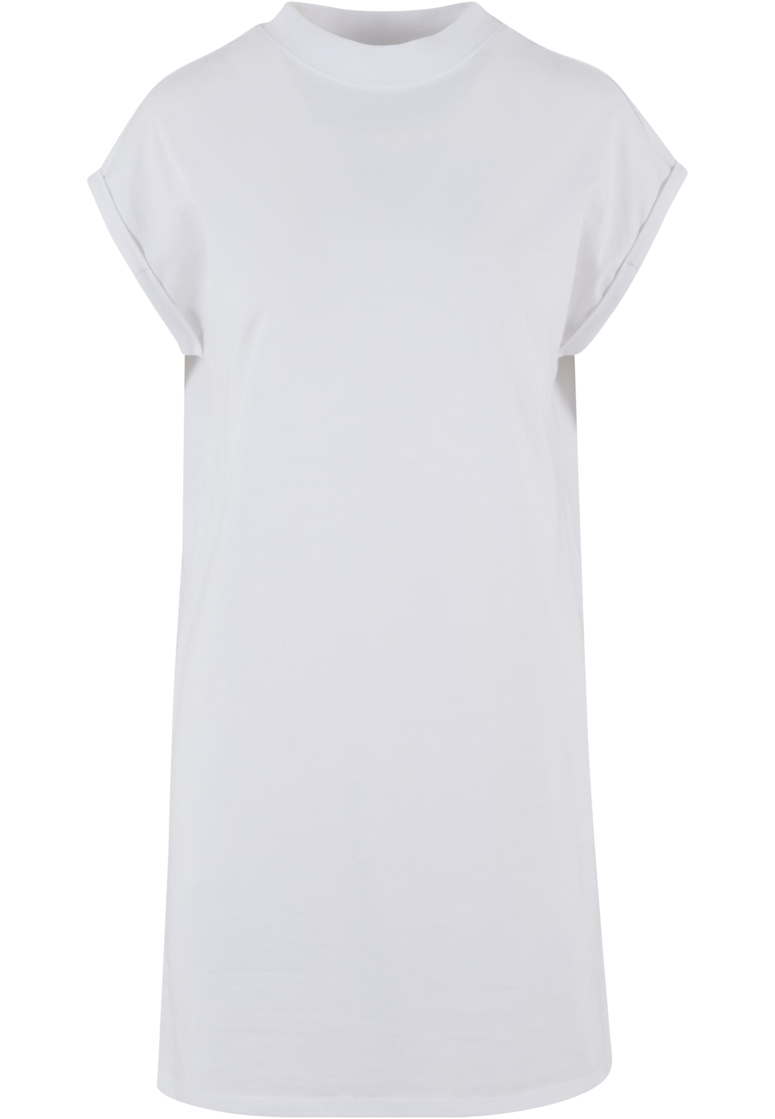 Ladies Extended Shoulder Dress white | white