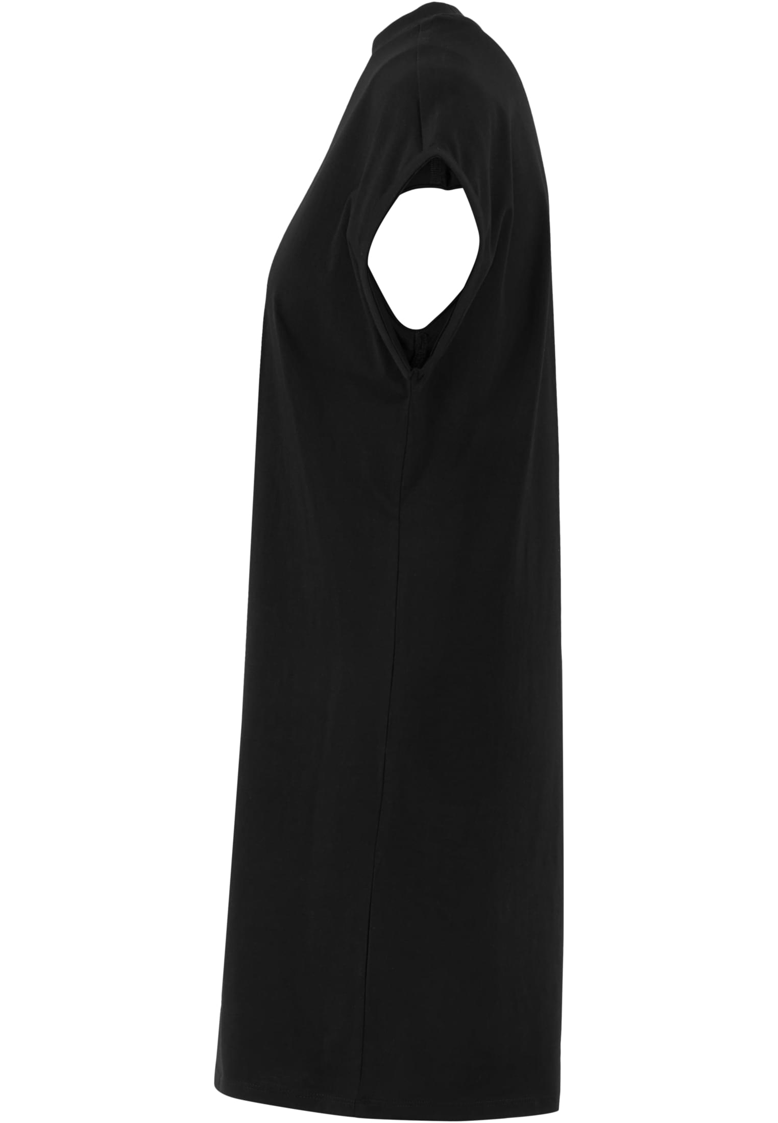 Ladies Extended Shoulder Dress black | black