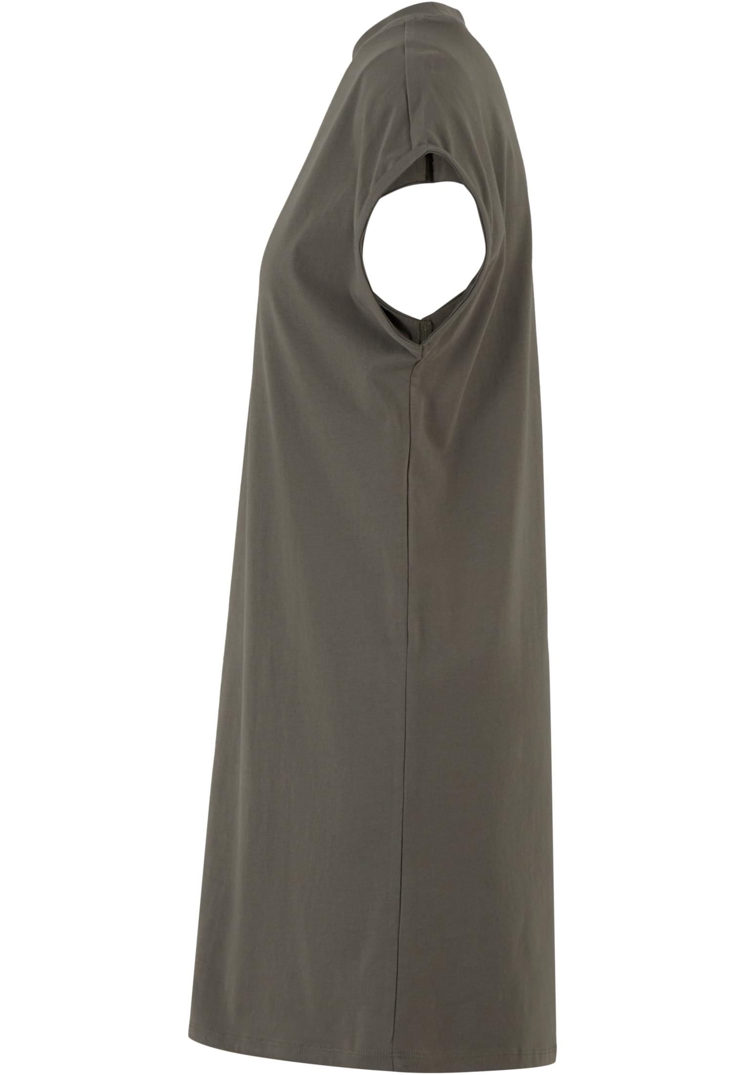 Ladies Extended Shoulder Dress olive | olive