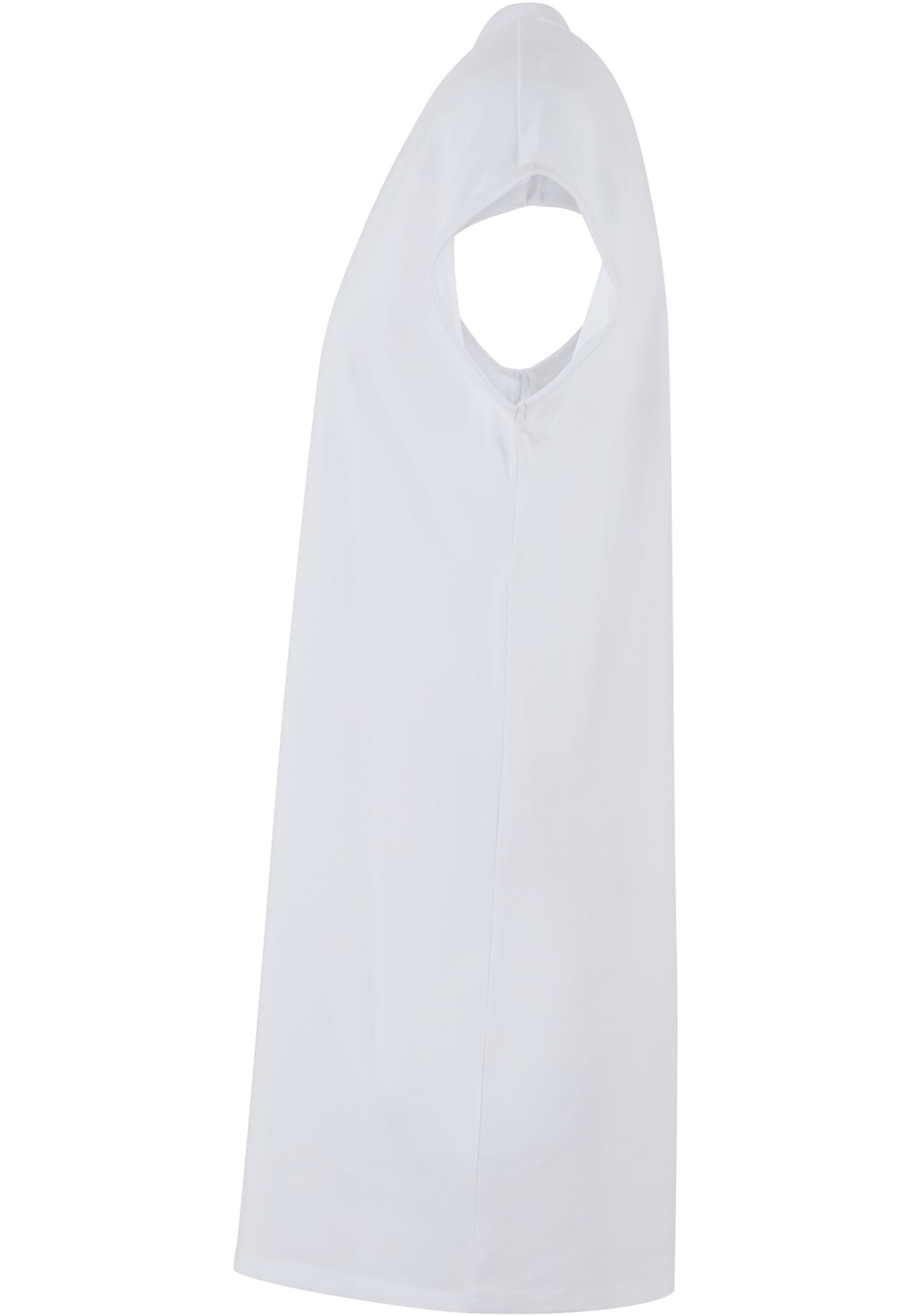 Ladies Extended Shoulder Dress white | white