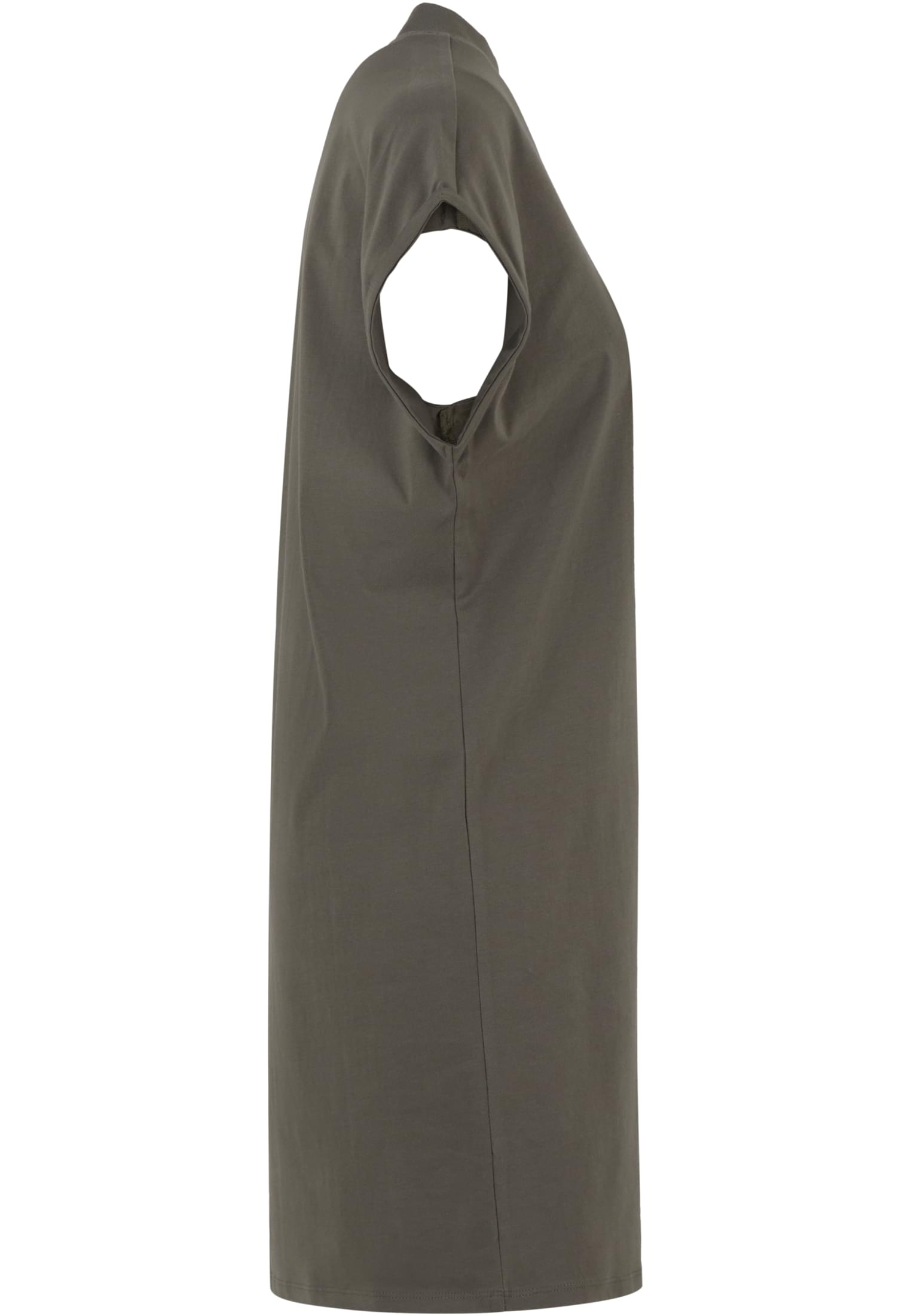 Ladies Extended Shoulder Dress olive | olive