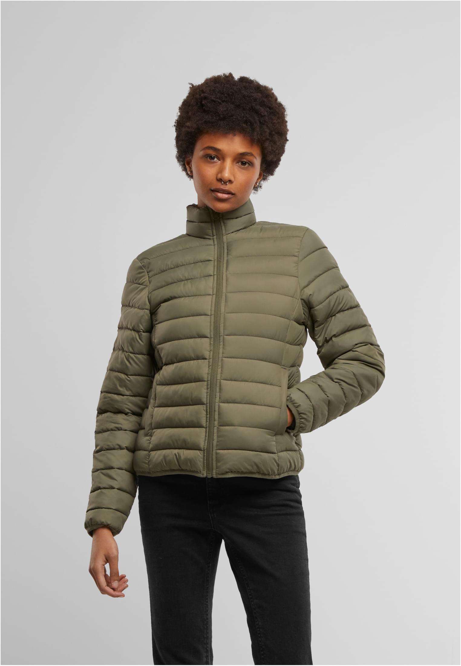 Ladies Light Puffer Jacket olive | olive