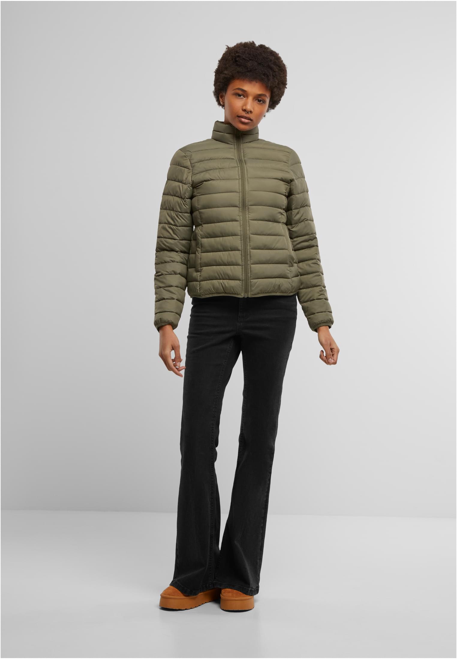 Ladies Light Puffer Jacket olive | olive