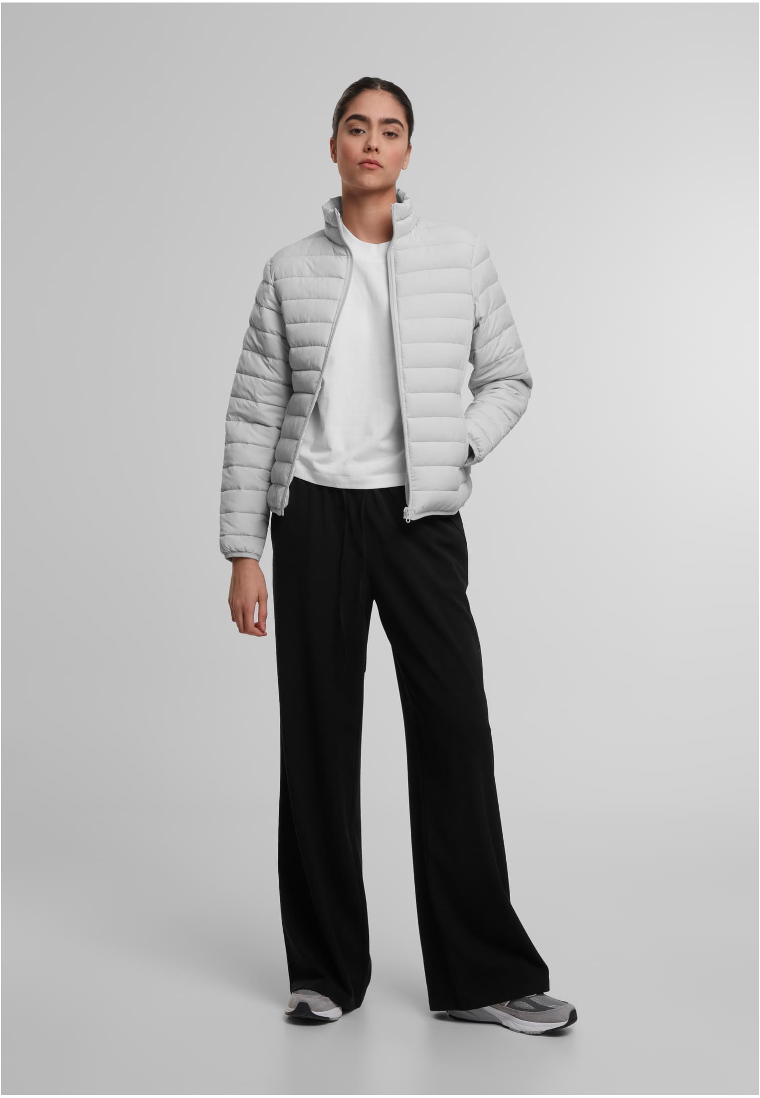 Ladies Light Puffer Jacket lightasphalt | lightasphalt