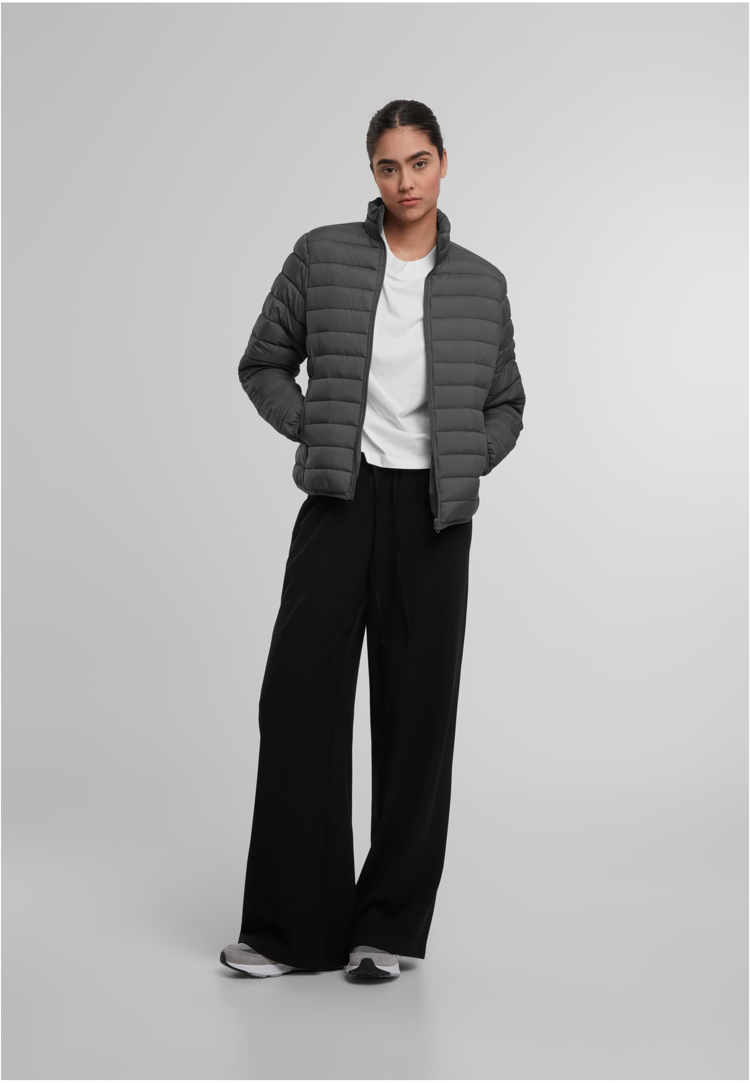 Ladies Light Puffer Jacket magnet | magnet