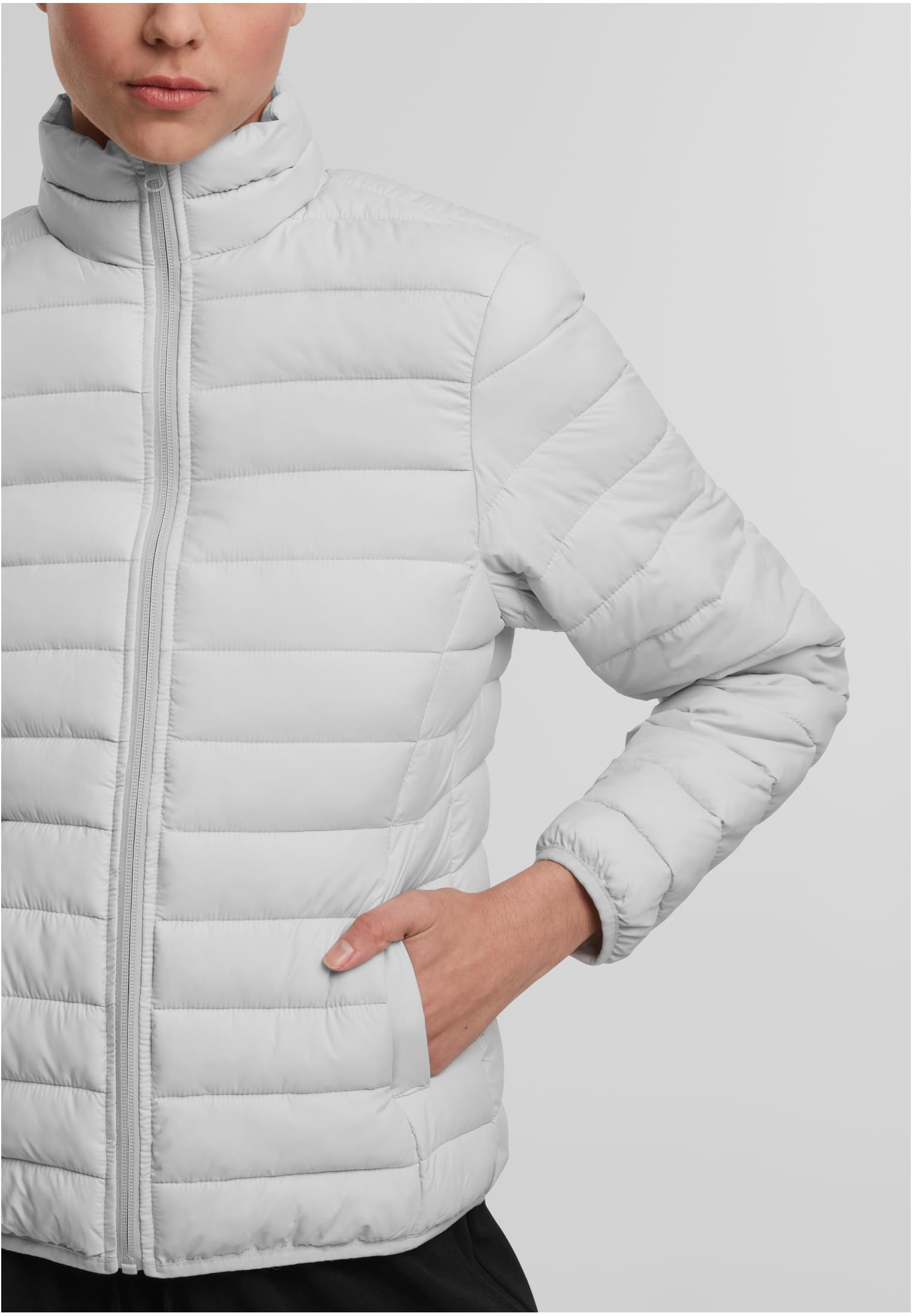 Ladies Light Puffer Jacket lightasphalt | lightasphalt