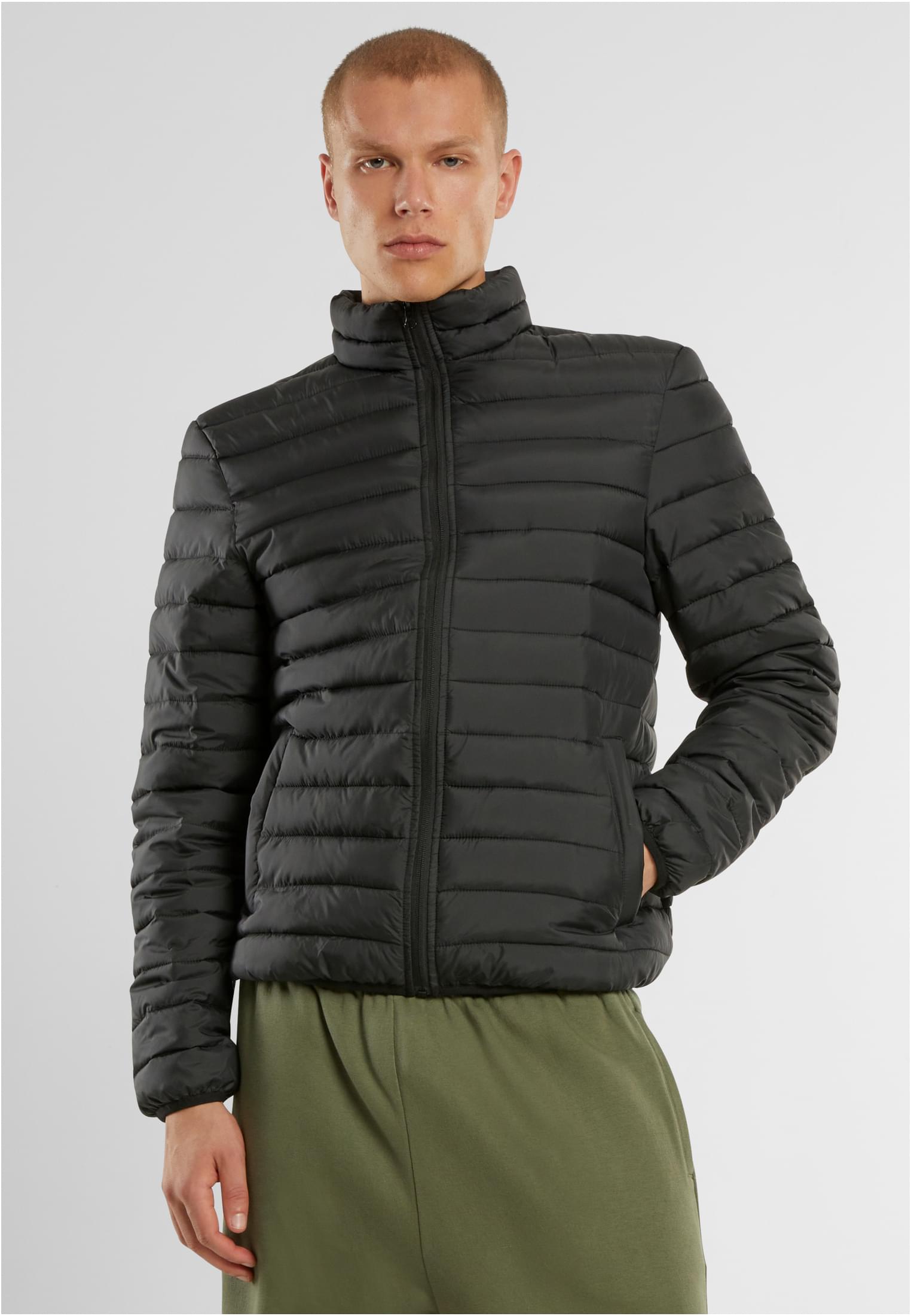 Light Puffer Jacket black | black