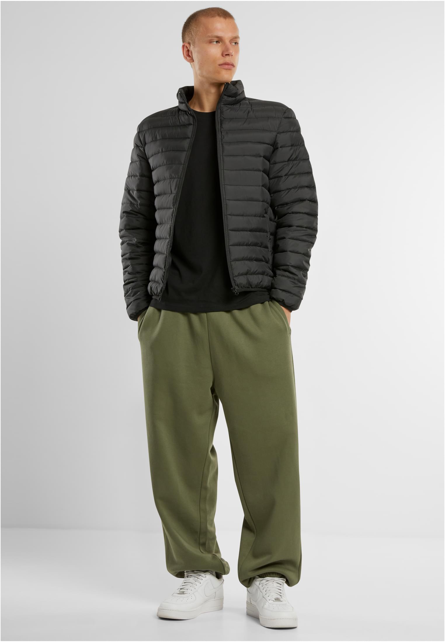 Light Puffer Jacket black | black