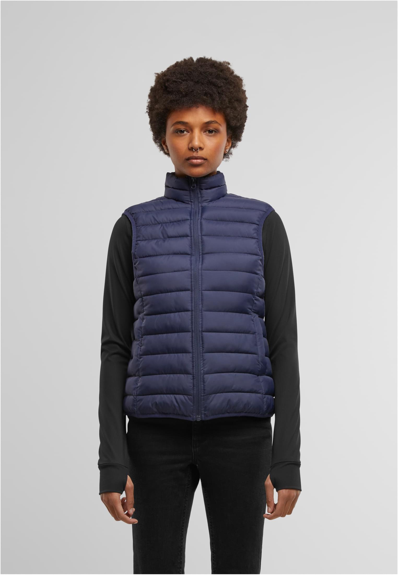 Ladies Light Puffer Vest navy | navy