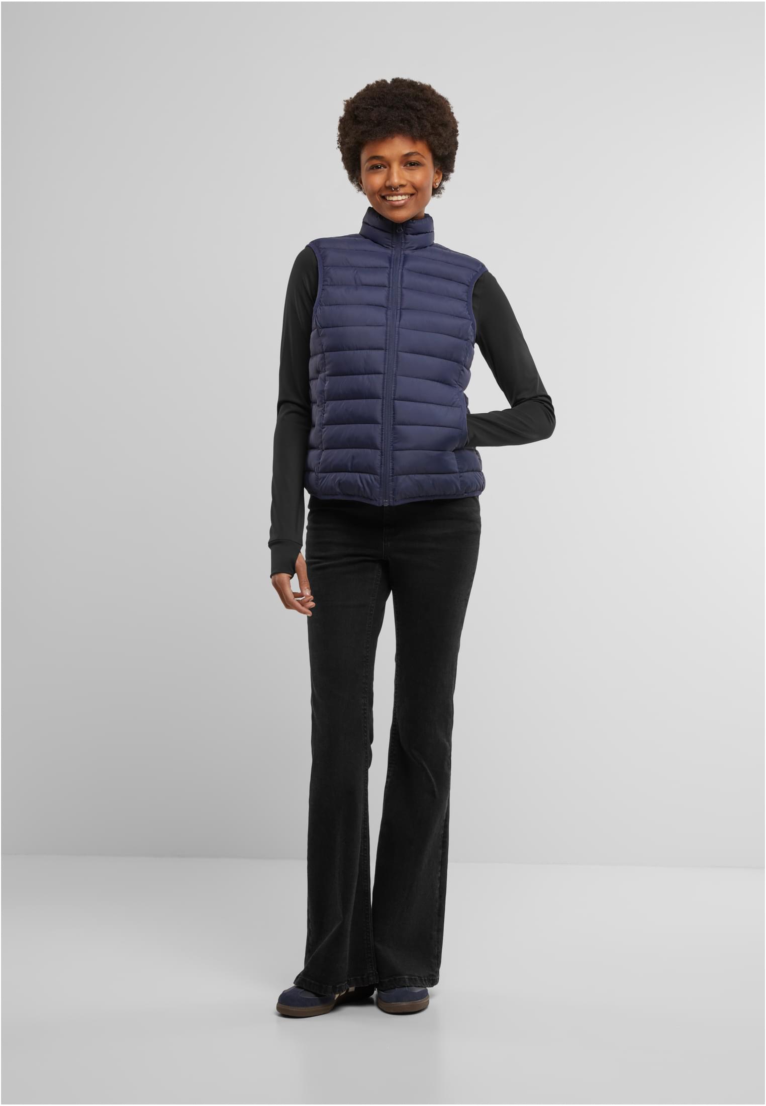 Ladies Light Puffer Vest navy | navy