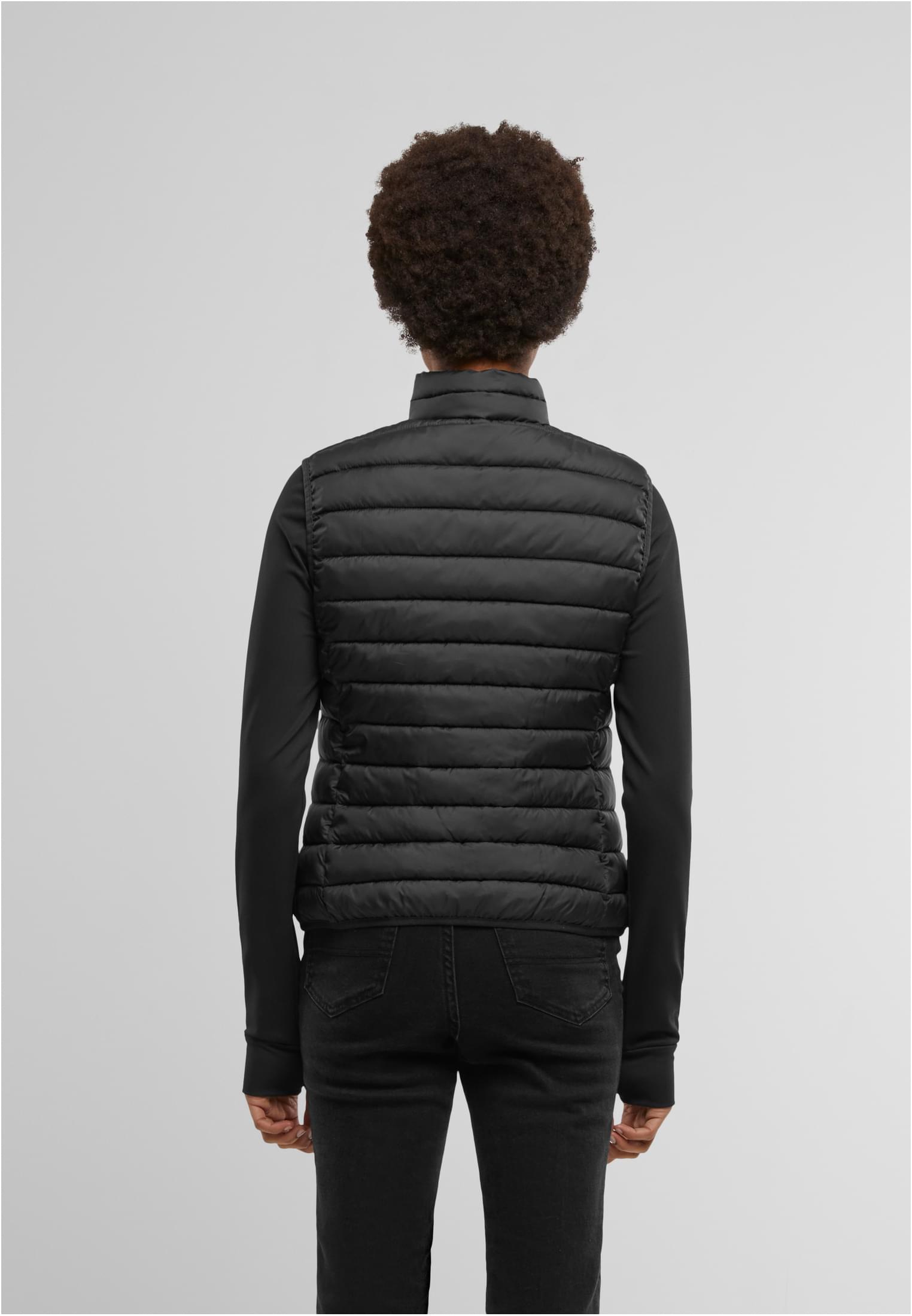 Ladies Light Puffer Vest black | black
