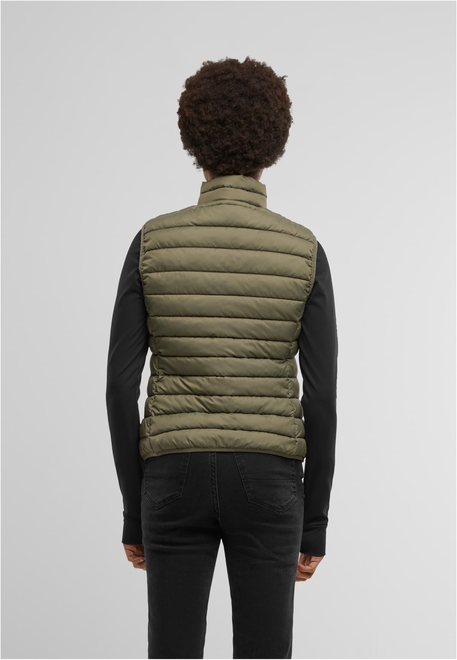 Ladies Light Puffer Vest olive | olive