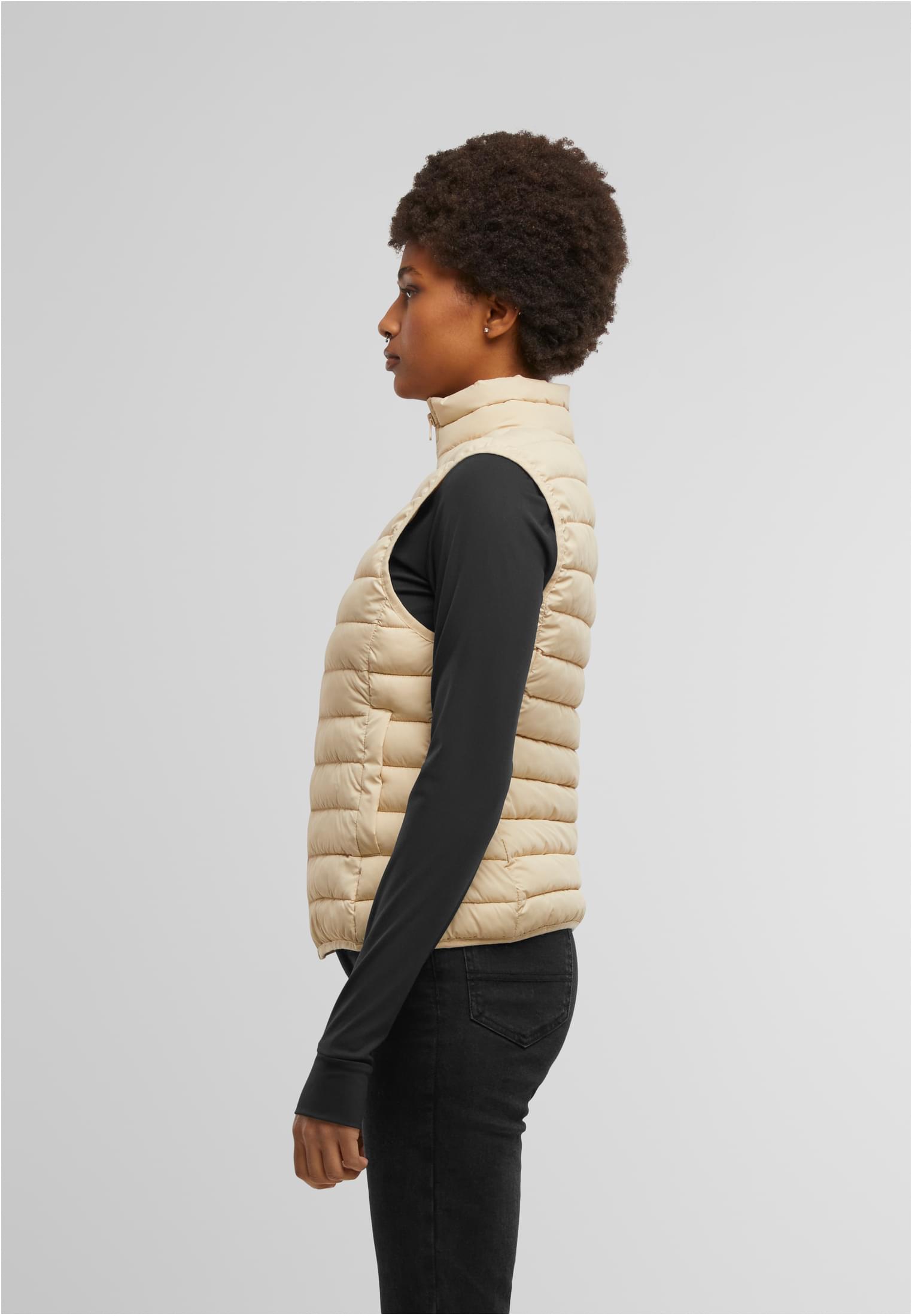 Ladies Light Puffer Vest sand | sand