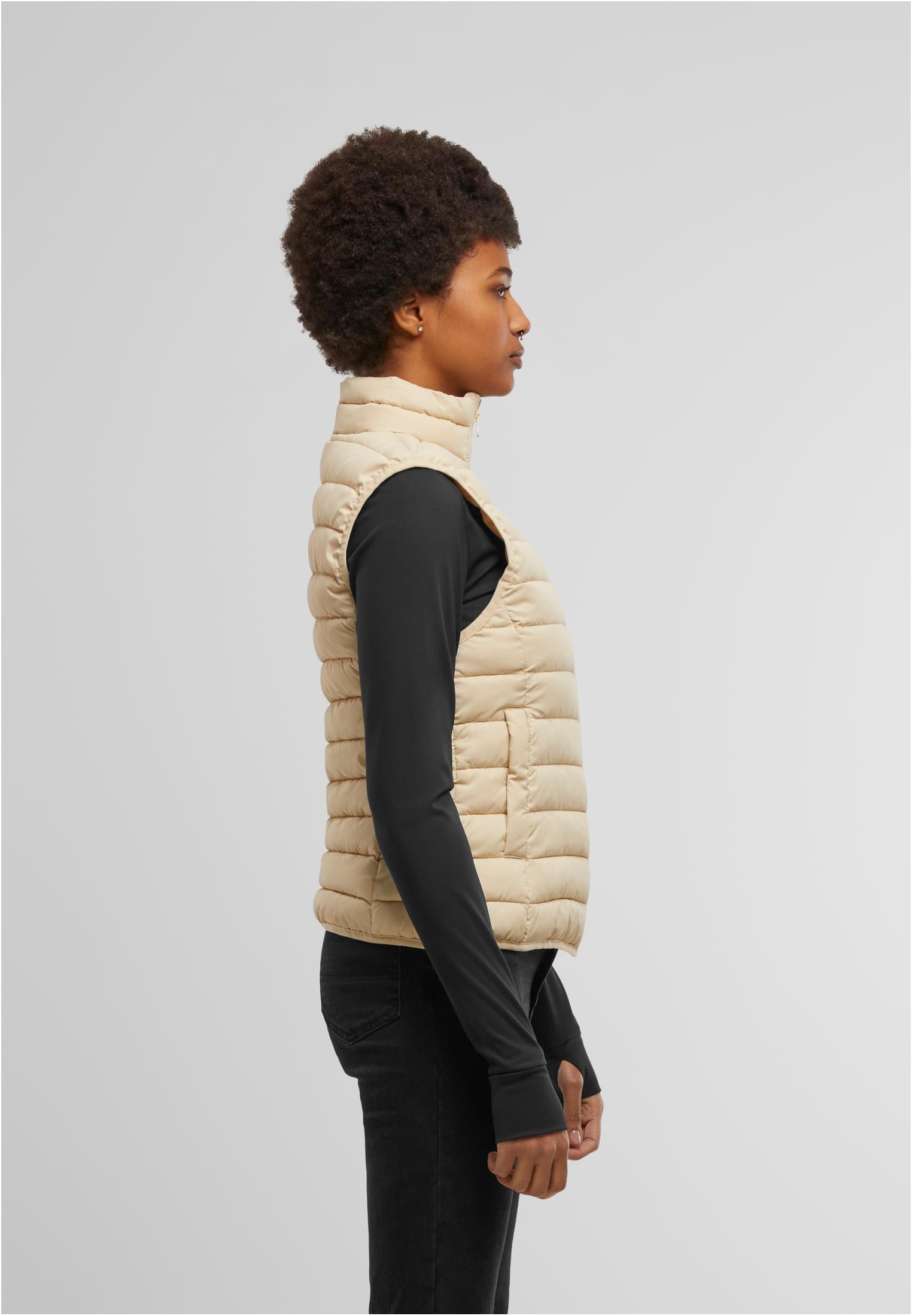 Ladies Light Puffer Vest sand | sand