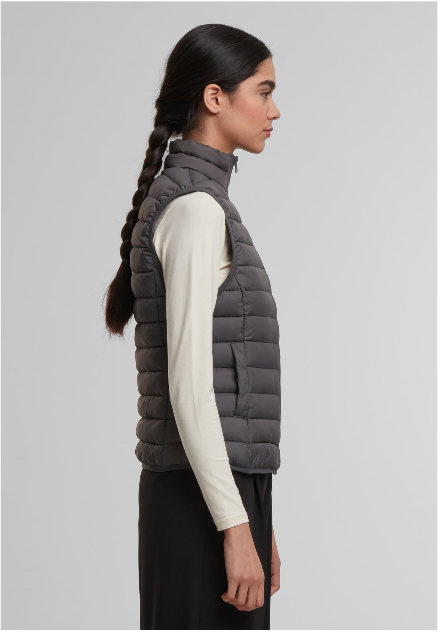 Ladies Light Puffer Vest magnet | magnet