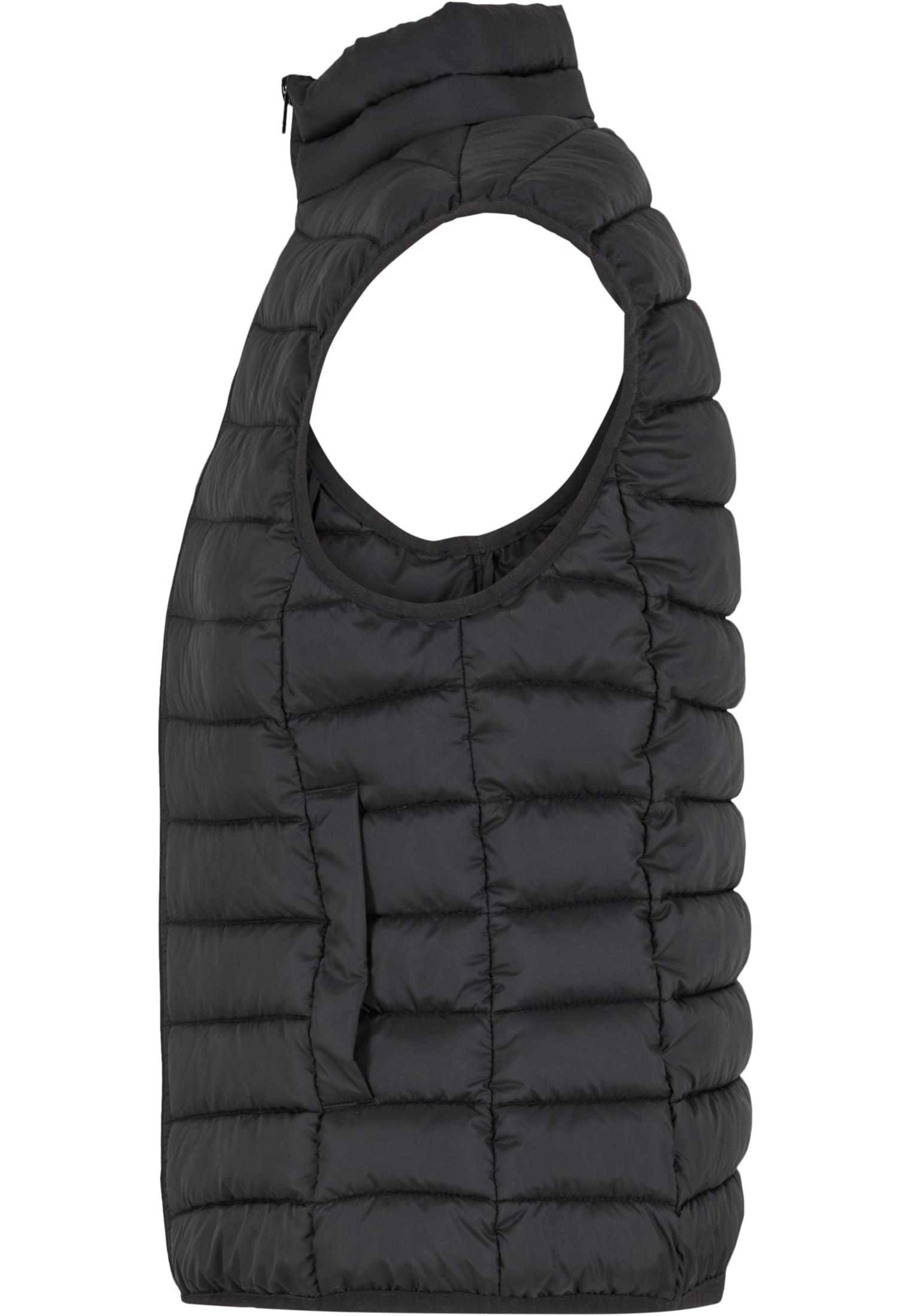 Ladies Light Puffer Vest black | black