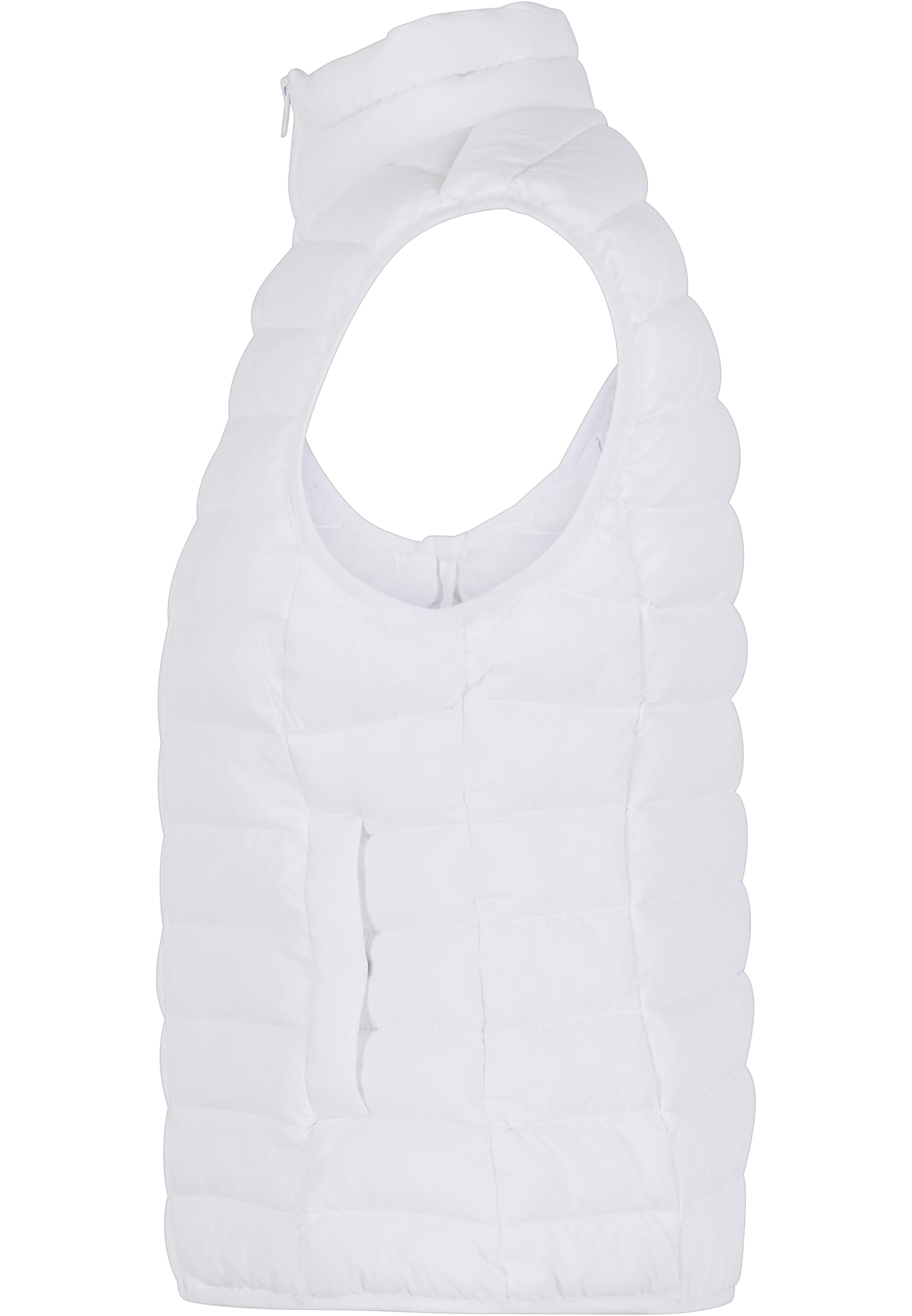 Ladies Light Puffer Vest white | white