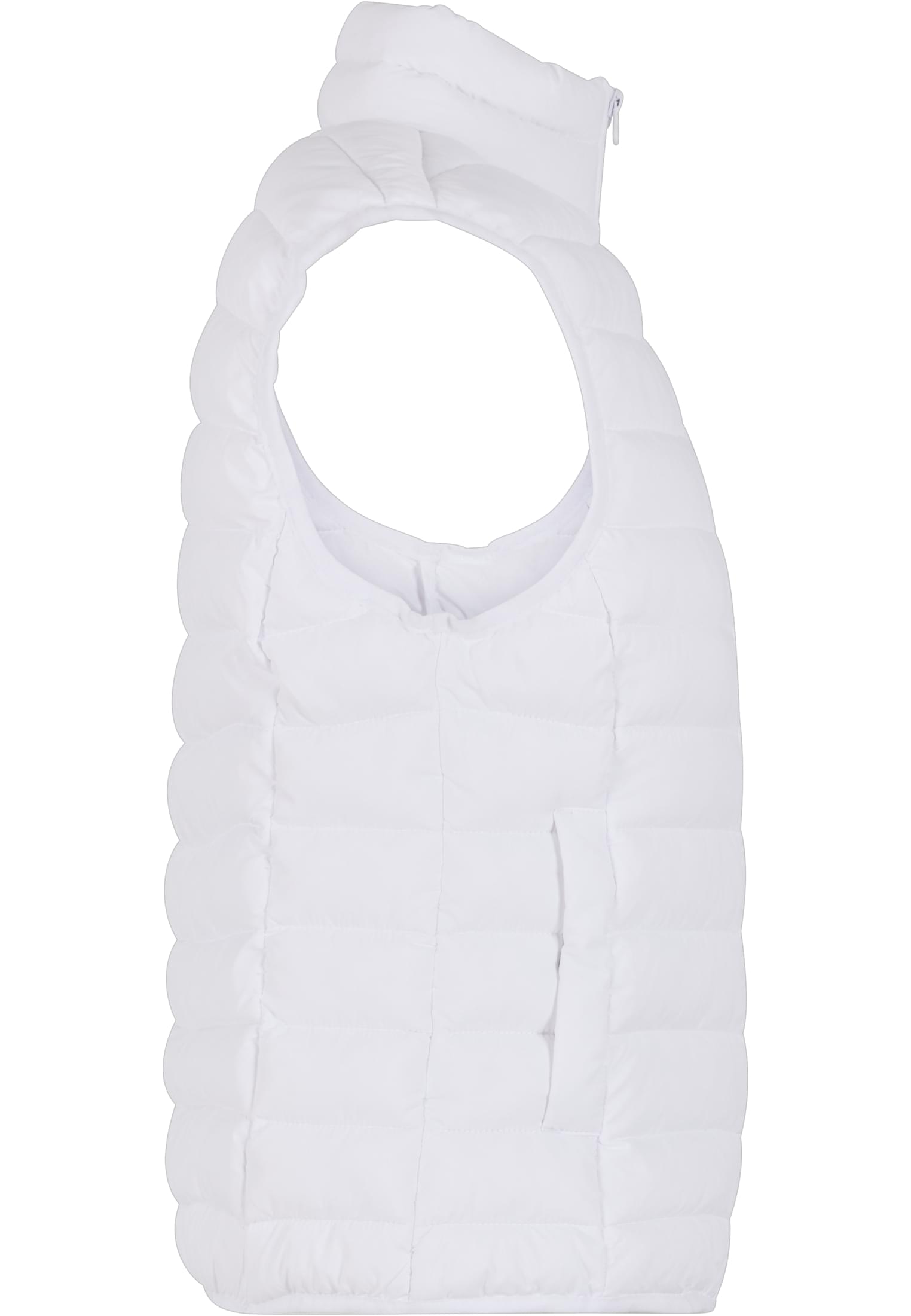 Ladies Light Puffer Vest white | white