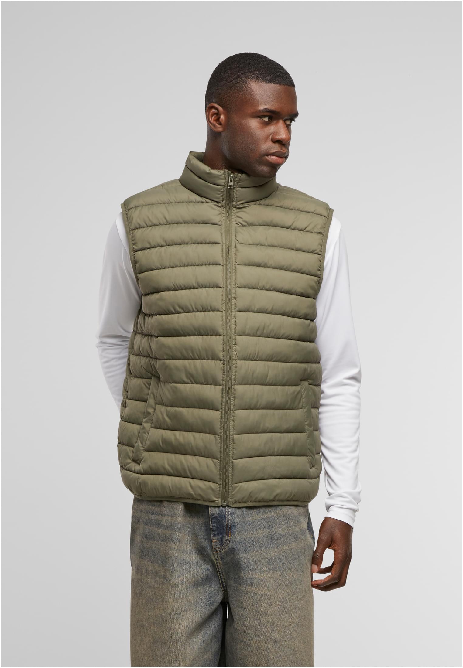 Light Puffer Vest olive | olive