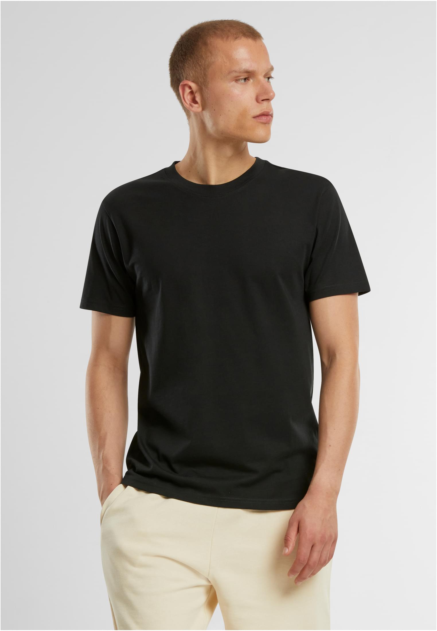 Basic Regular Fit Tee black | black