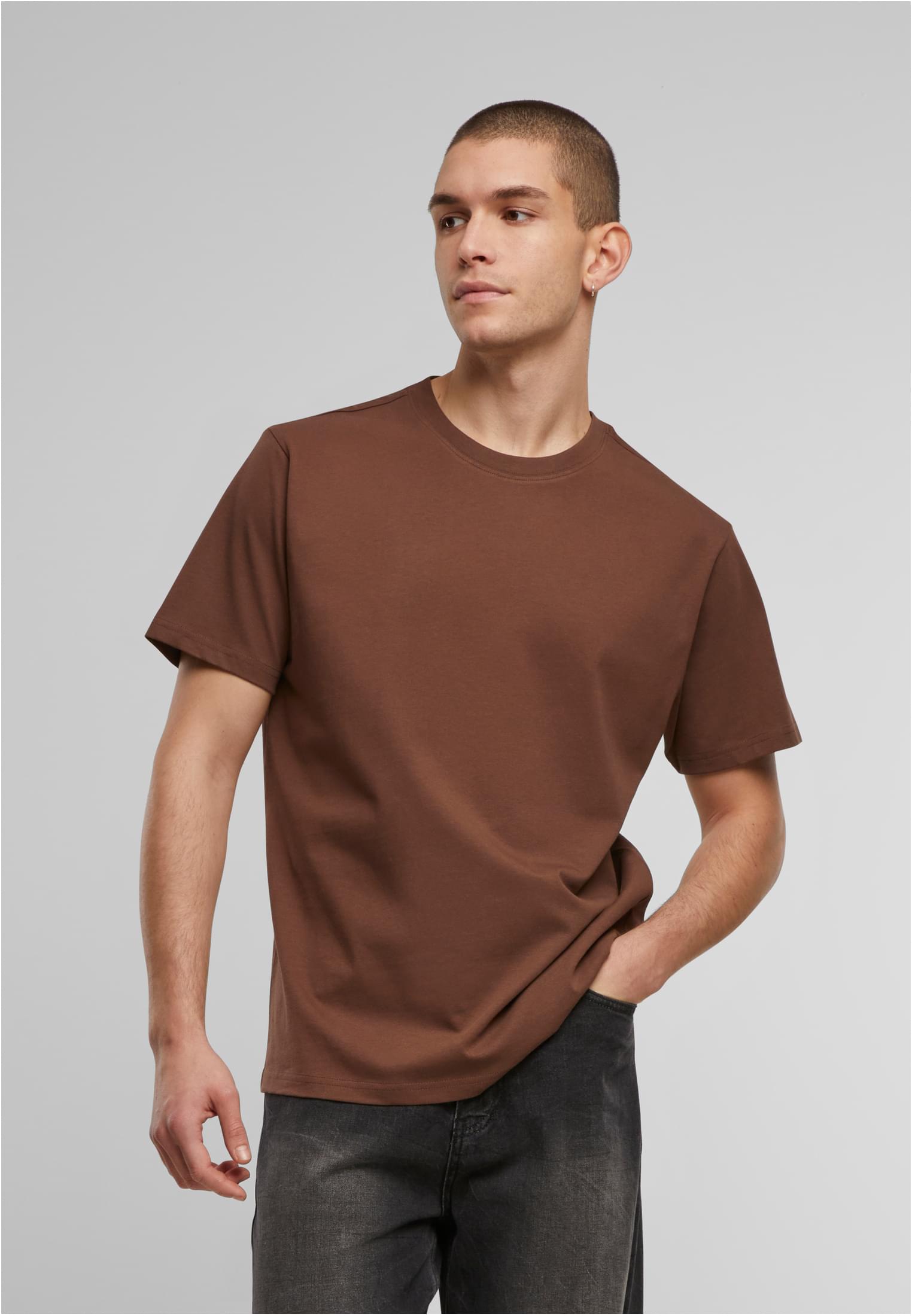 Basic Regular Fit Tee chocolatebrown | chocolatebrown