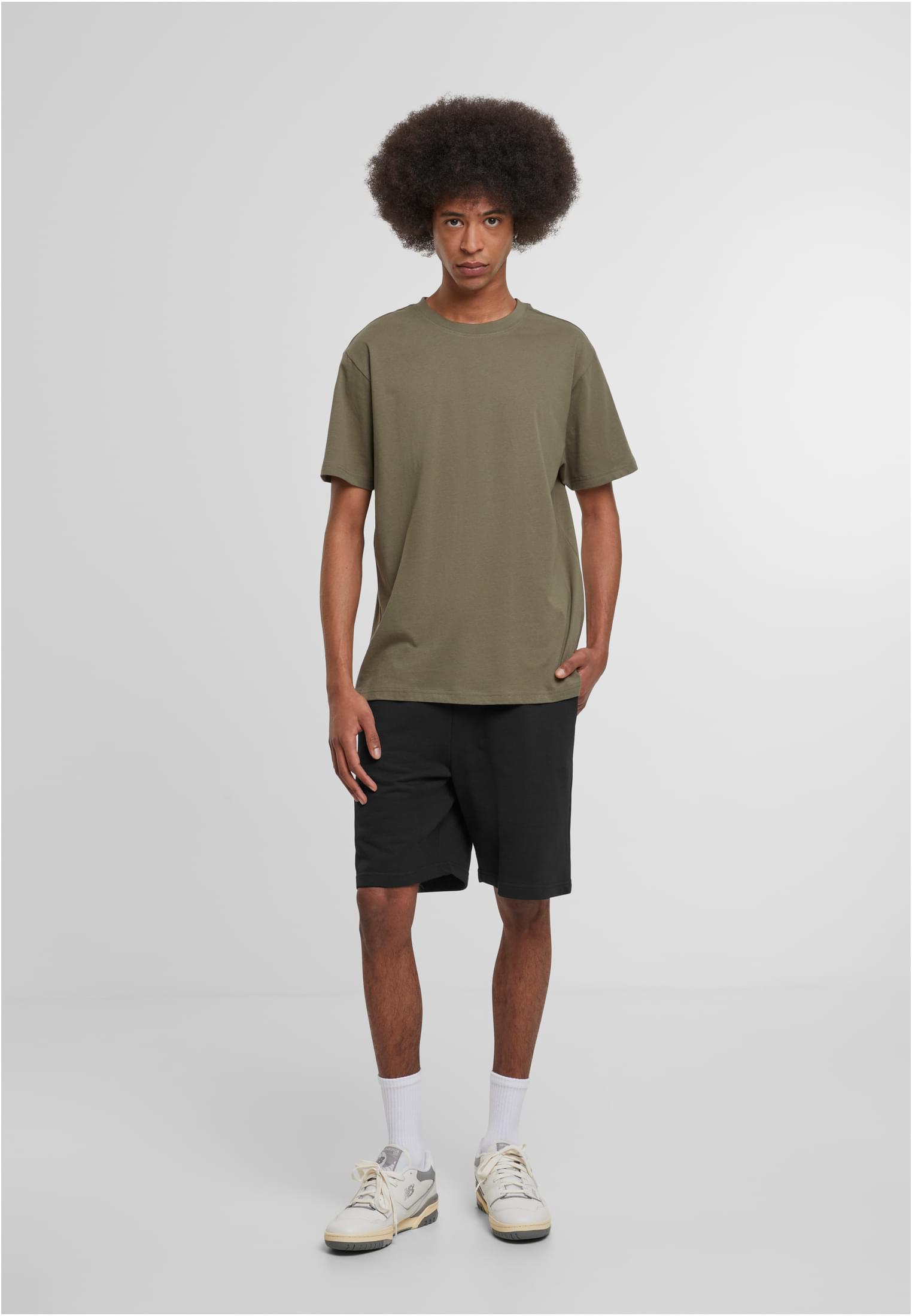 Basic Regular Fit Tee olive | olive