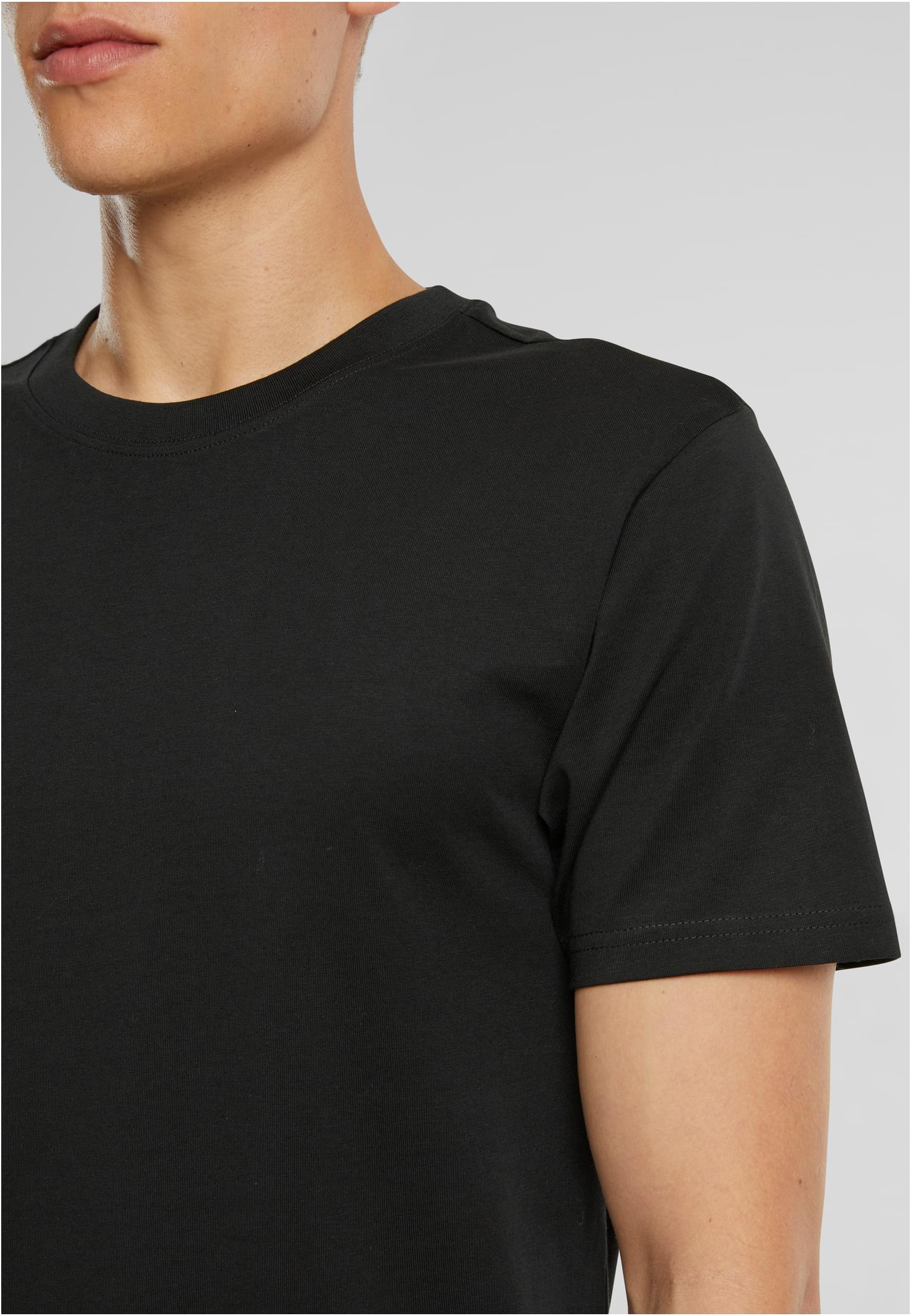 Basic Regular Fit Tee black | black