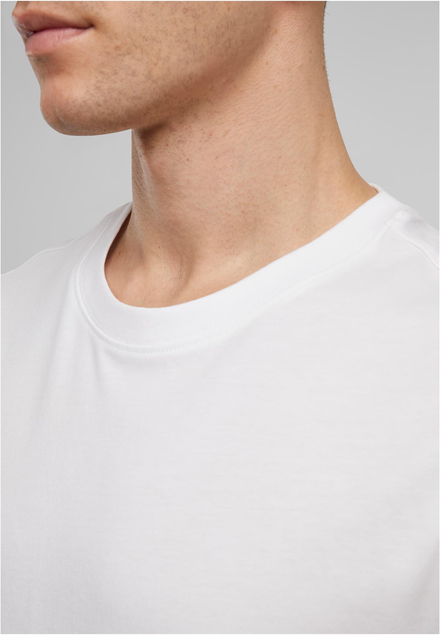 Basic Regular Fit Tee white | white