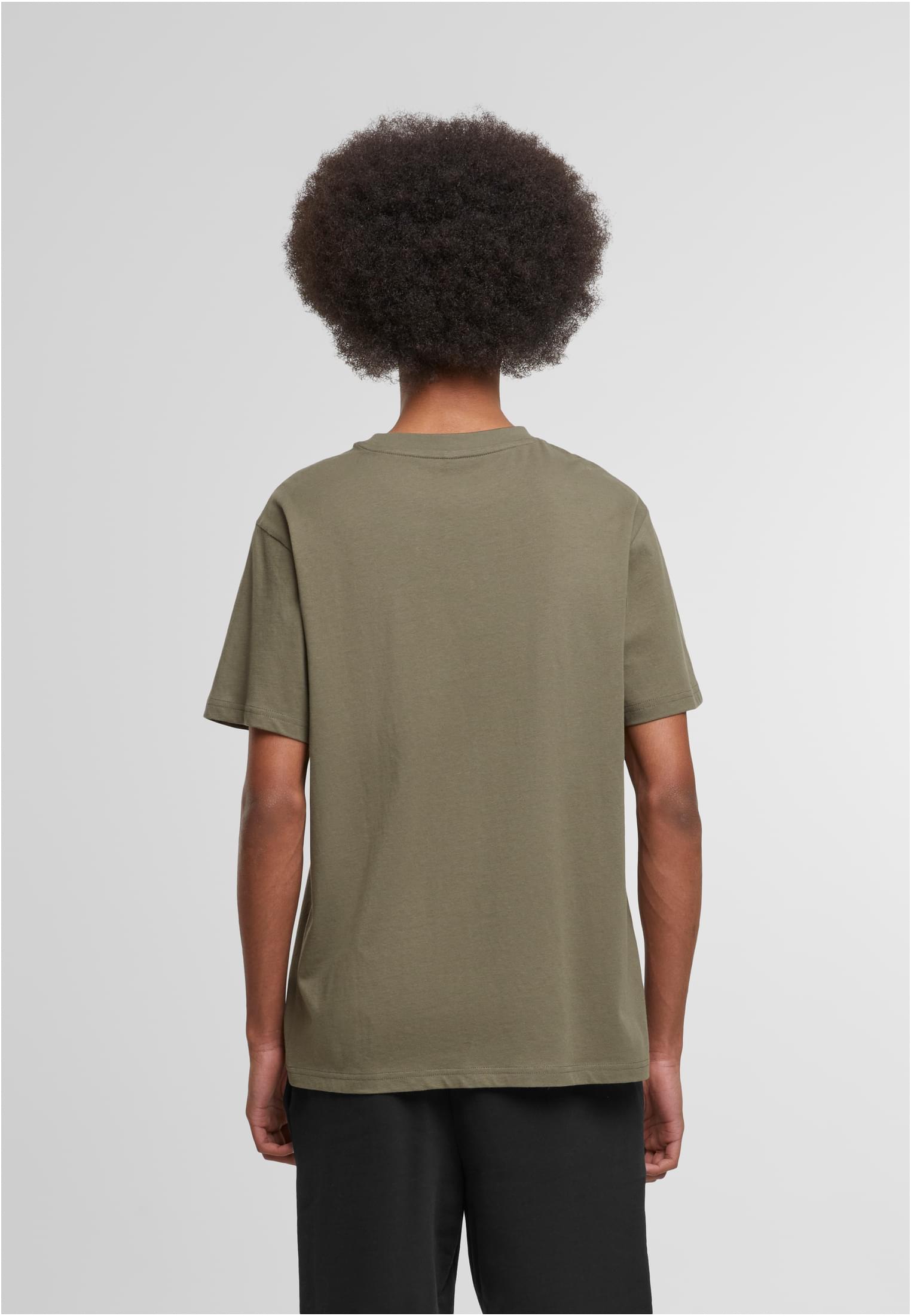 Basic Regular Fit Tee olive | olive
