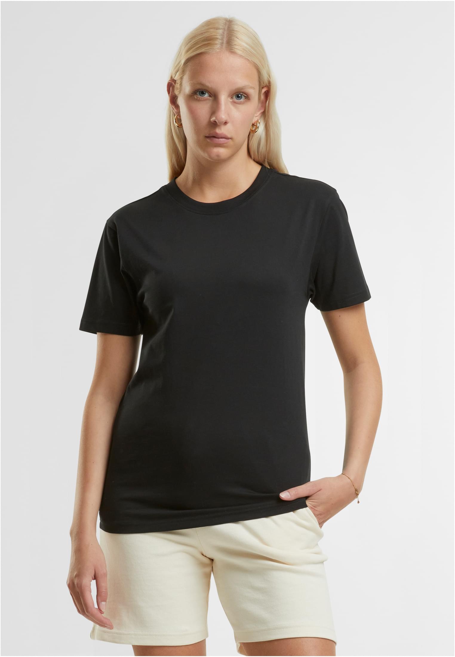 Basic Regular Fit Tee black | black