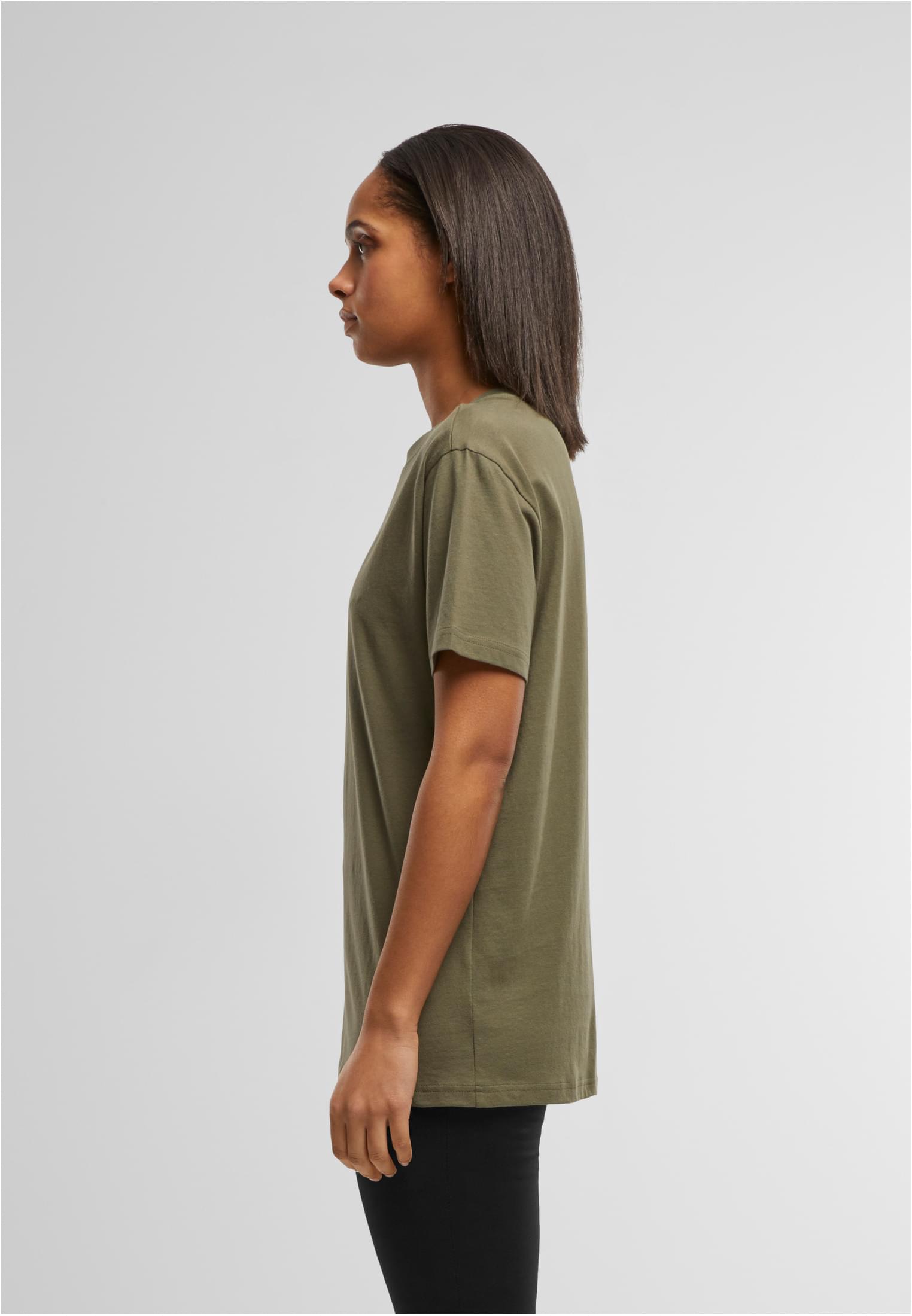Basic Regular Fit Tee olive | olive