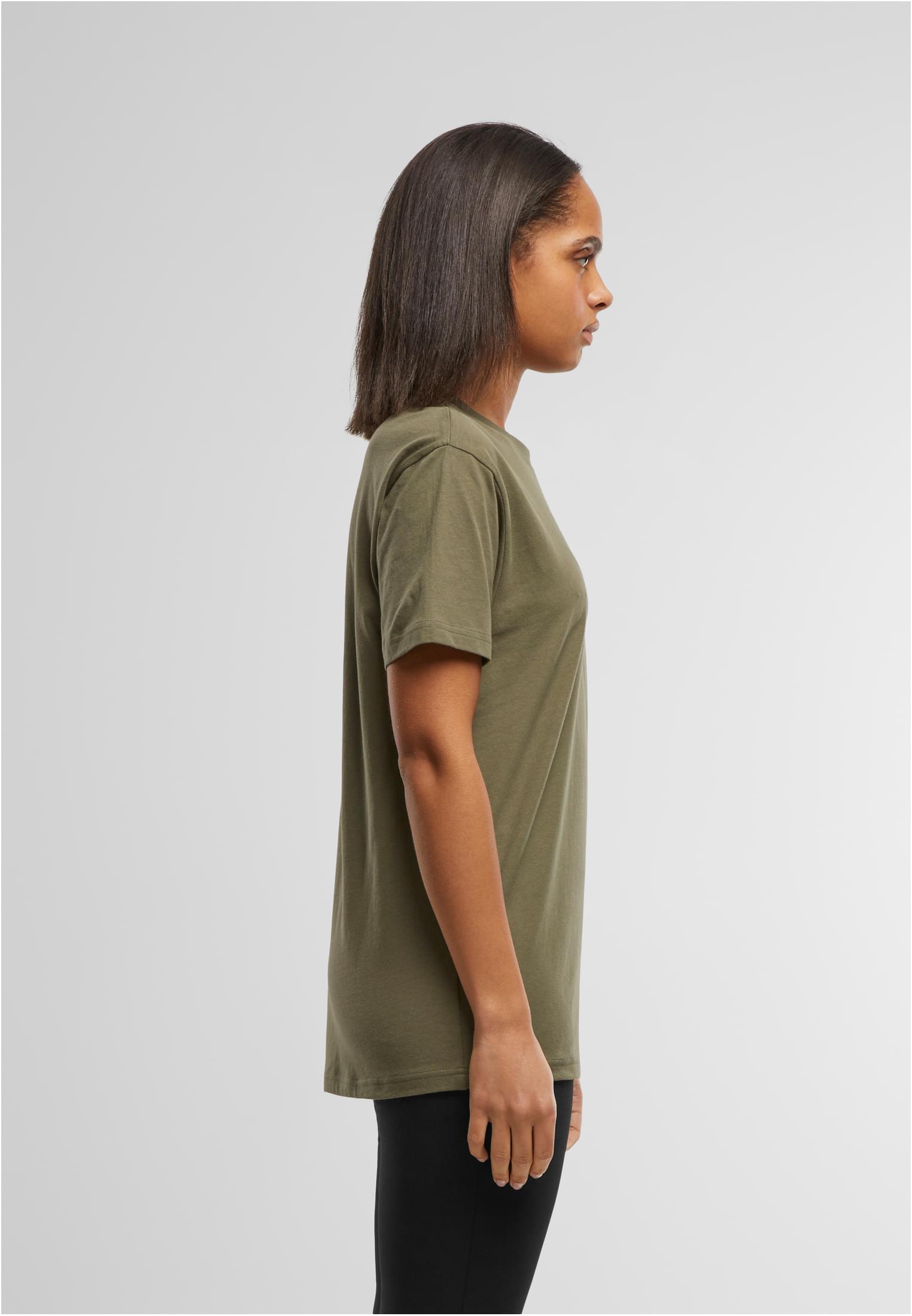 Basic Regular Fit Tee olive | olive