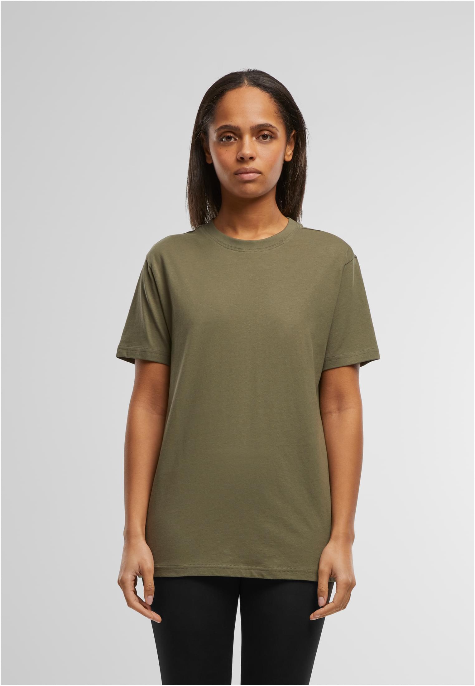 Basic Regular Fit Tee olive | olive
