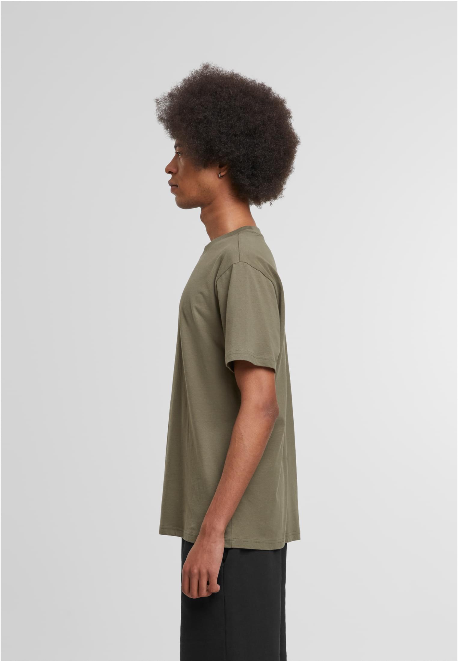 Basic Regular Fit Tee olive | olive
