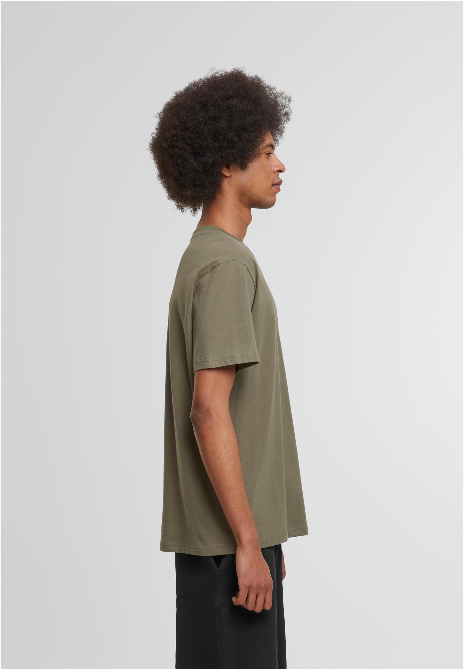 Basic Regular Fit Tee olive | olive