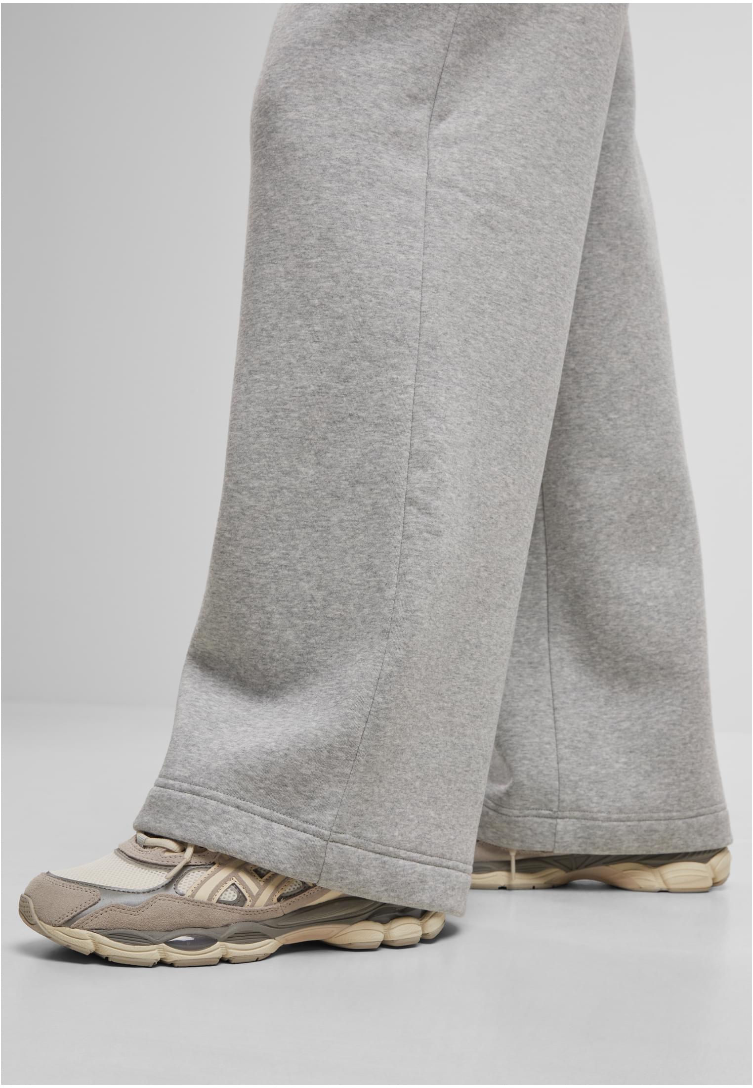 Ladies Wideleg Sweatpants heathergrey | heathergrey