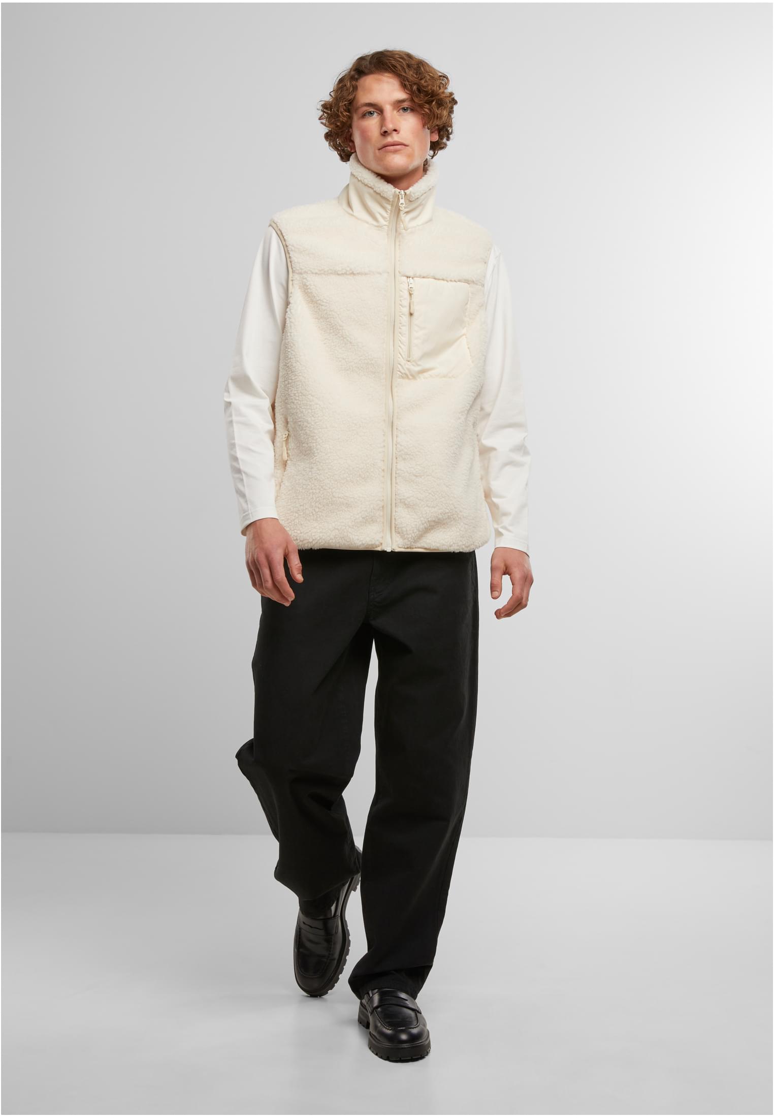 Bonded Sherpa Vest whitesand | whitesand