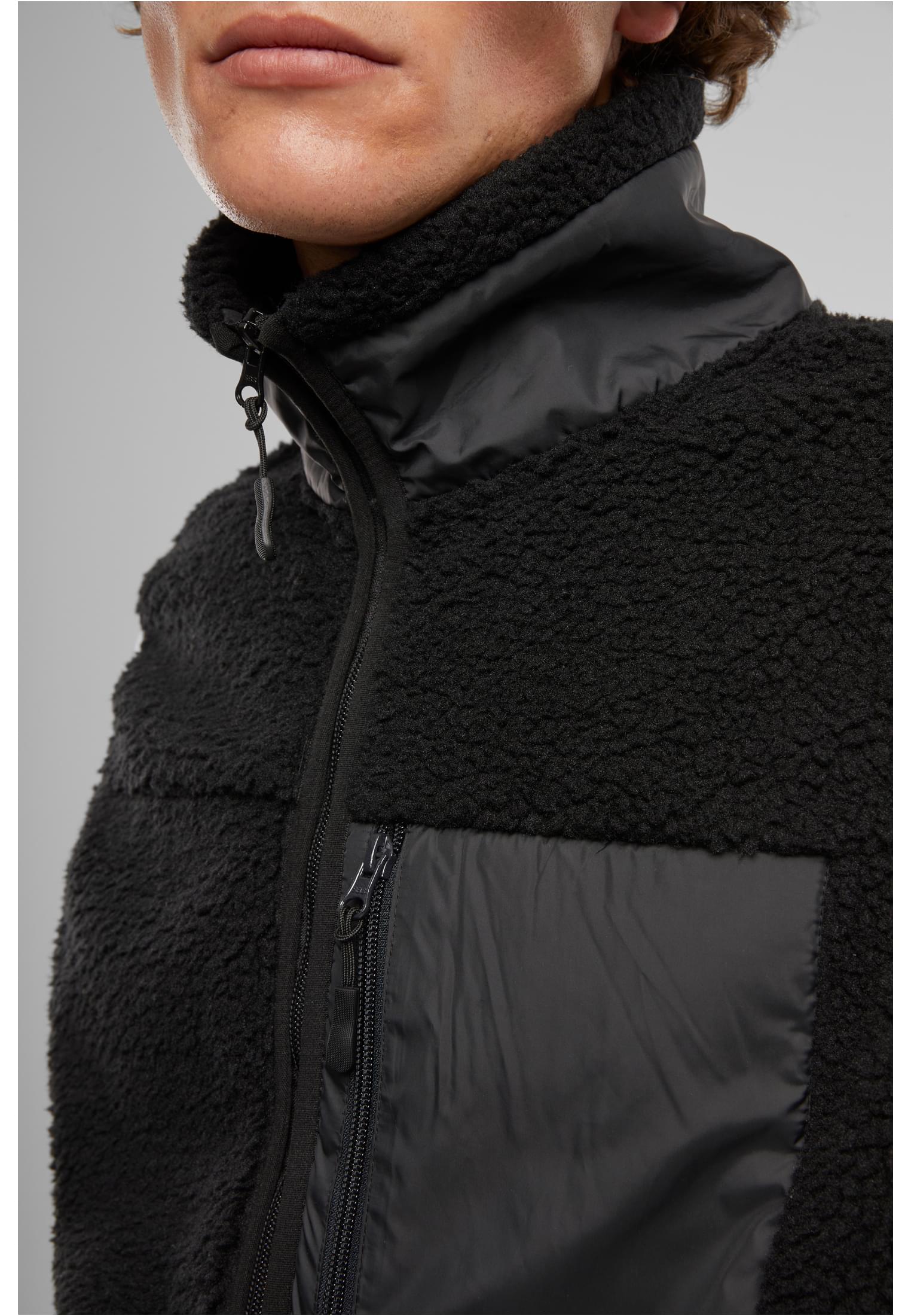 Bonded Sherpa Vest black | black