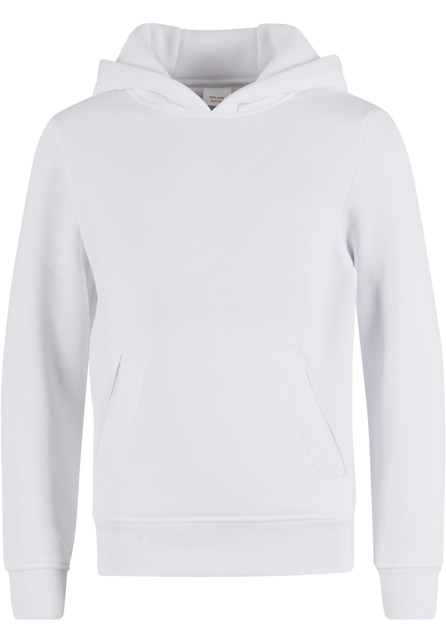 Kids Basic Hoody white | white